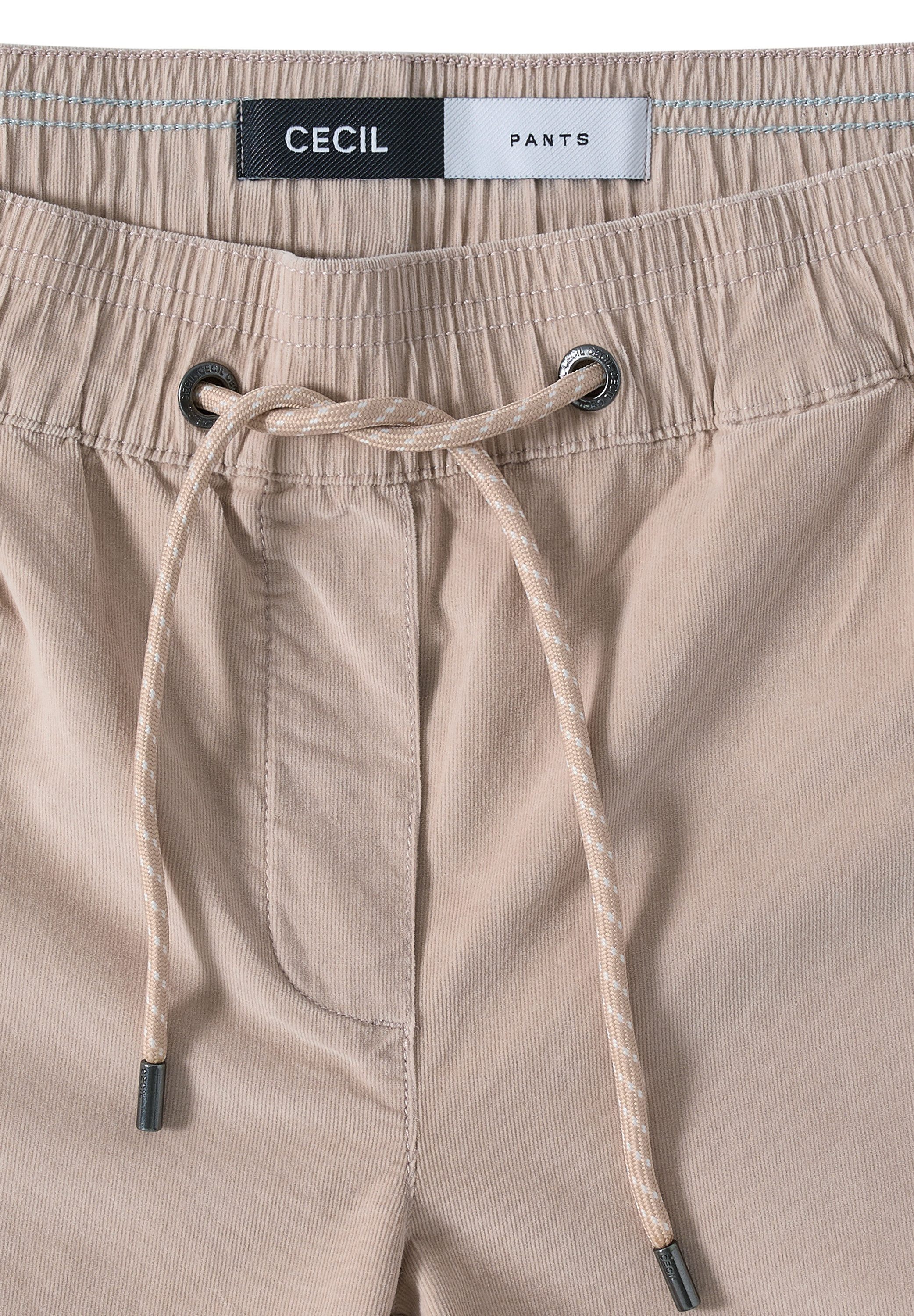 CECIL Cordhose Style Tracey mit Tunnelzug