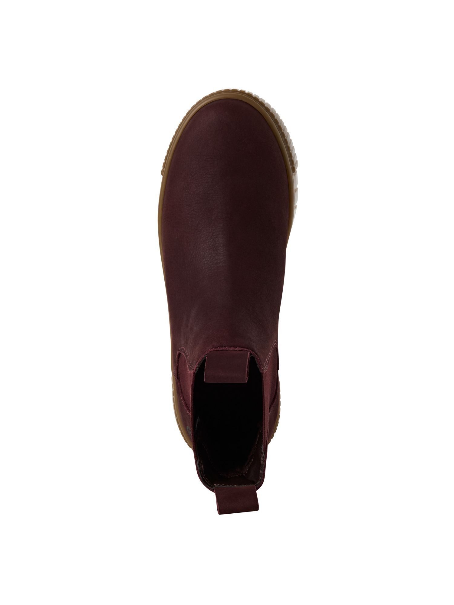 Tamaris COMFORT-Lining, Removable Sock aus Leder Chelseaboots COMFORT-Lining