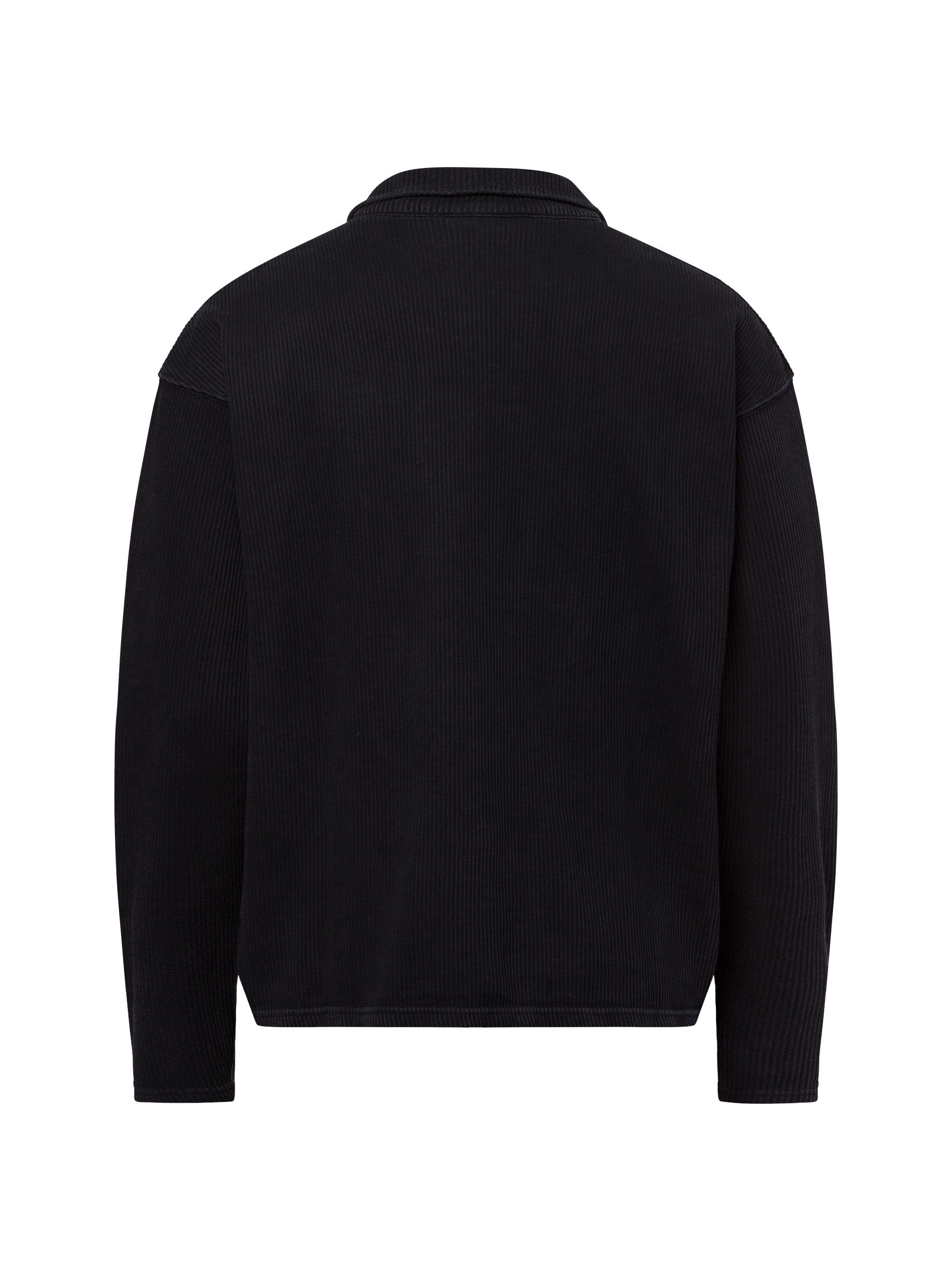 PEGADOR Langarmshirt Beldon Collar Rib günstig online kaufen