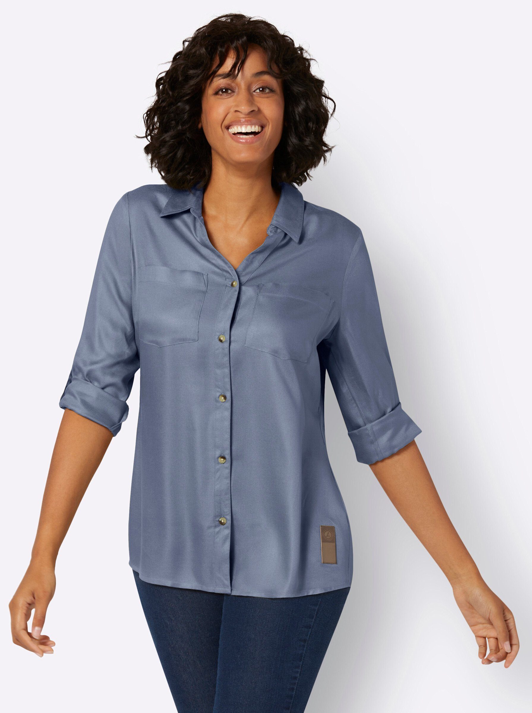 Witt Klassische Bluse Longbluse