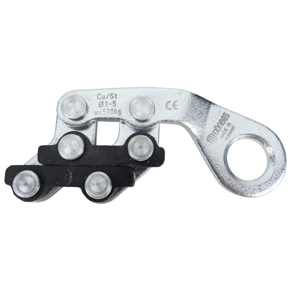 Karabiner Seilspannklemmen 50-150 mm², Ø 6-18 mm für Stahldrahtseile