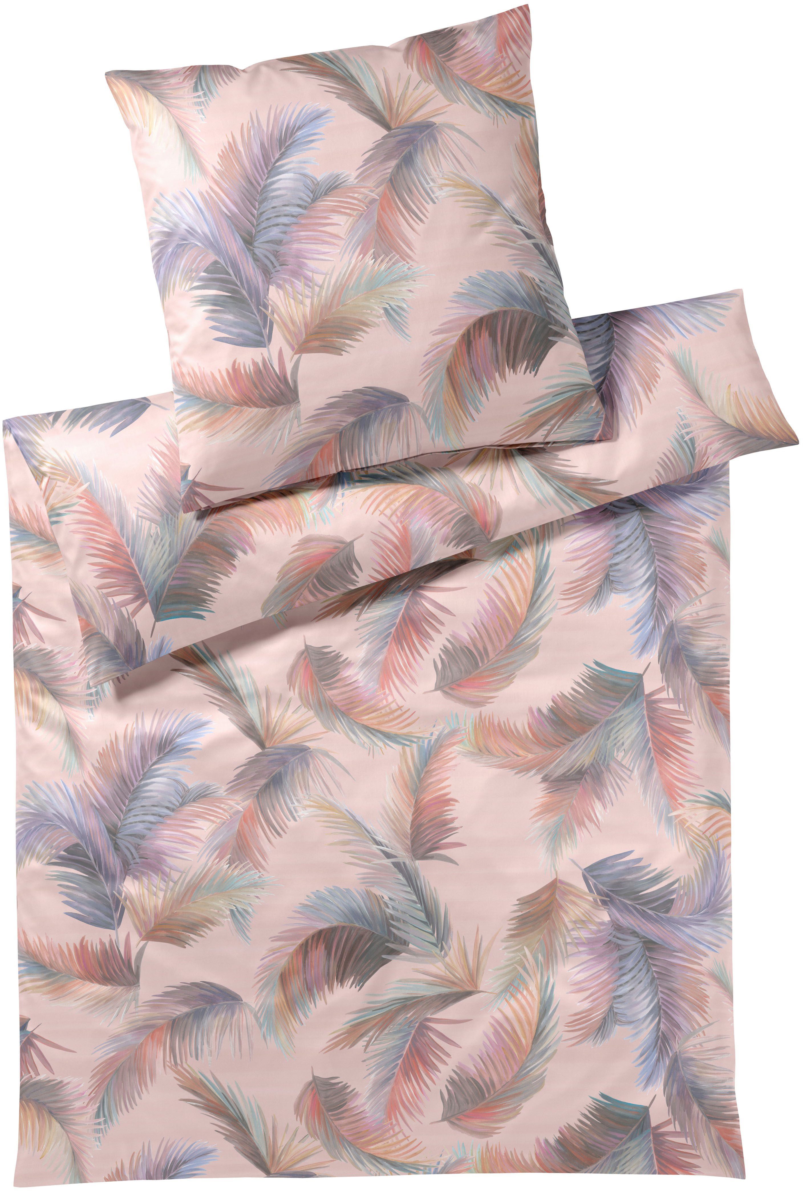 Elegante Bettwäsche Copacabana, Satin, 2 teilig, angenehmes Hautgefühl