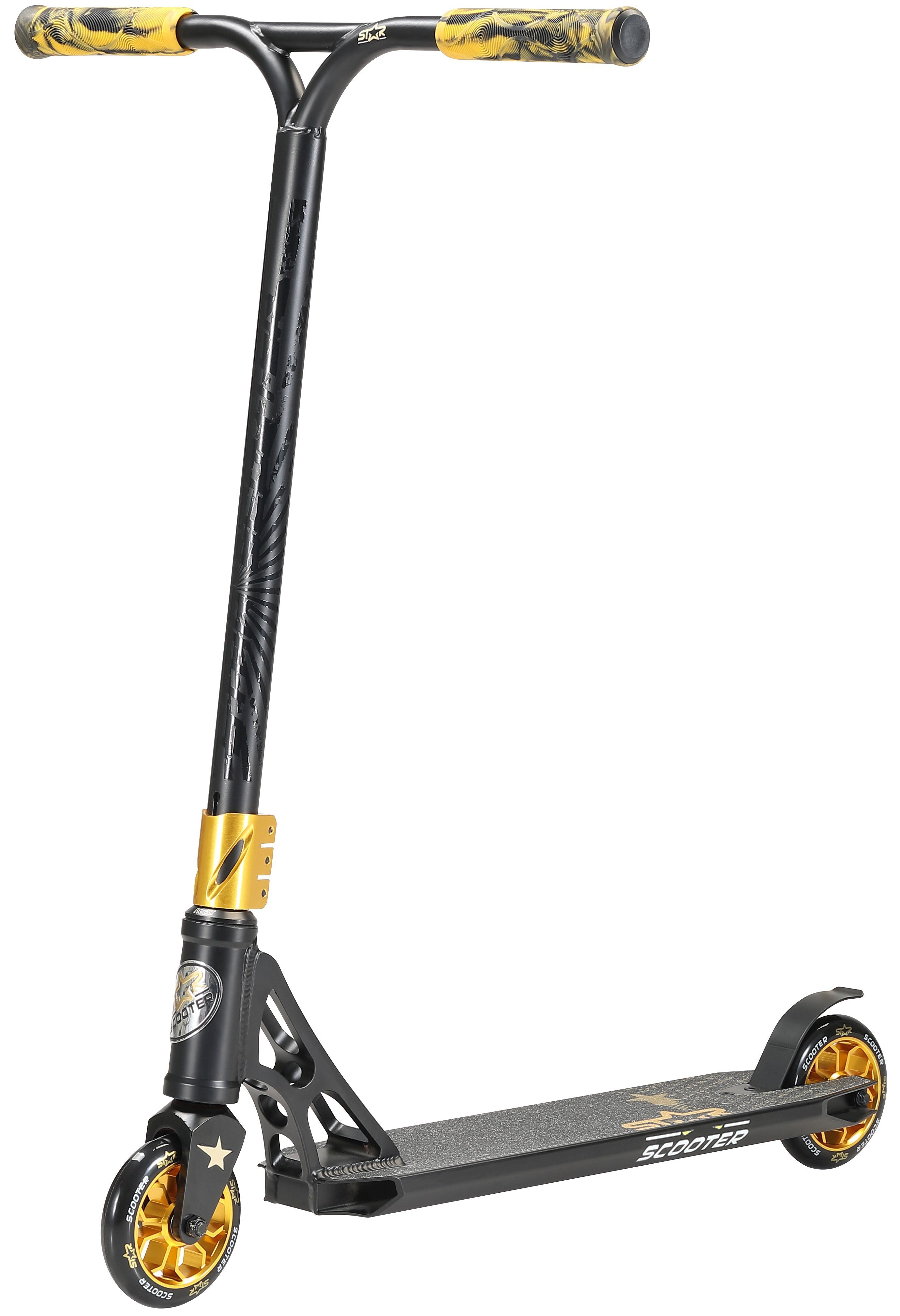 Star-Scooter Stuntscooter Professional, 110 mm, ab 8 Jahre, ab 138 cm, HIC, Jungen, Mädchen, 86A, Aluminium, ABEC-9