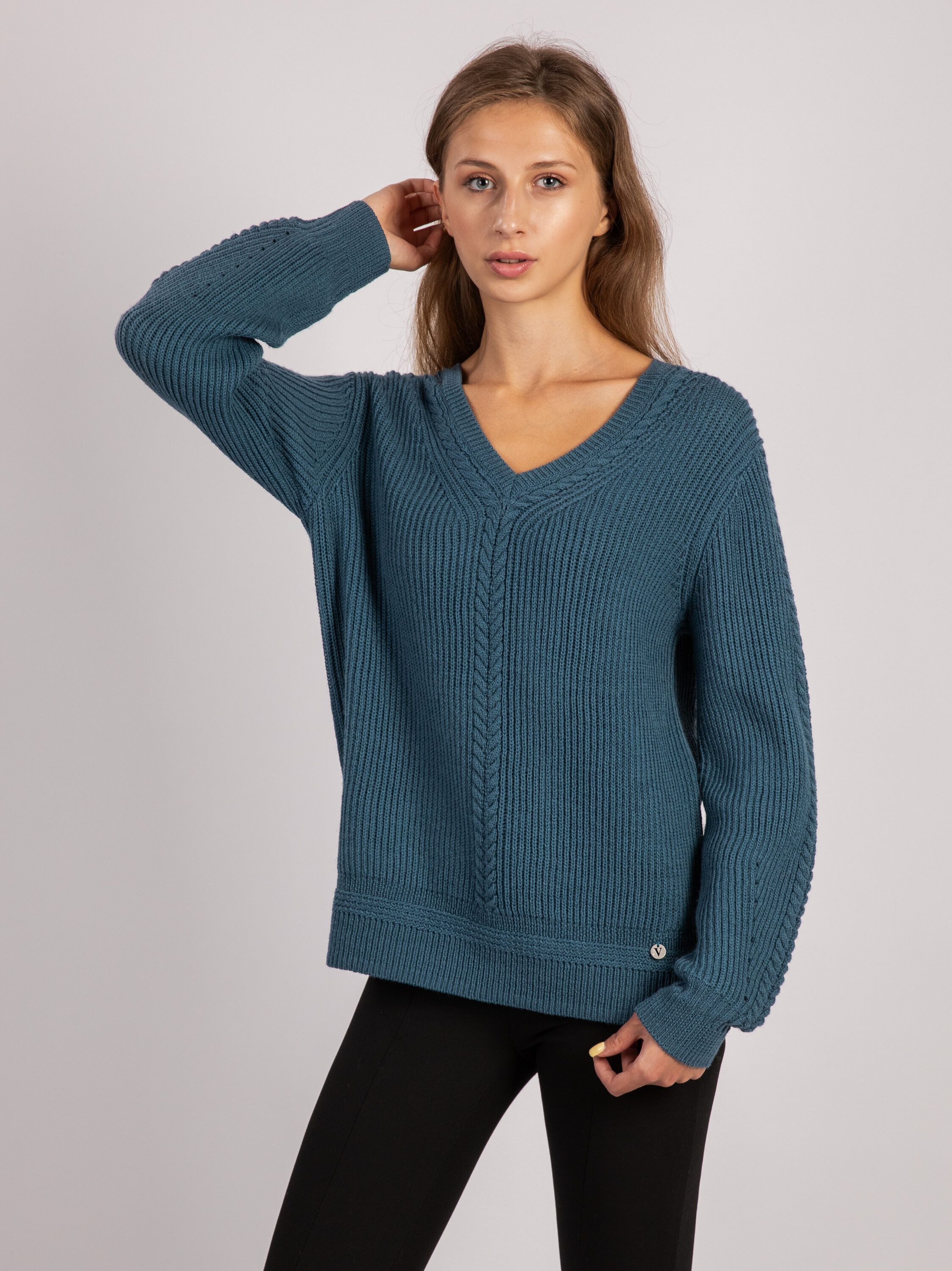 VICCI Germany Strickpullover mit V-Ausschnitt günstig online kaufen