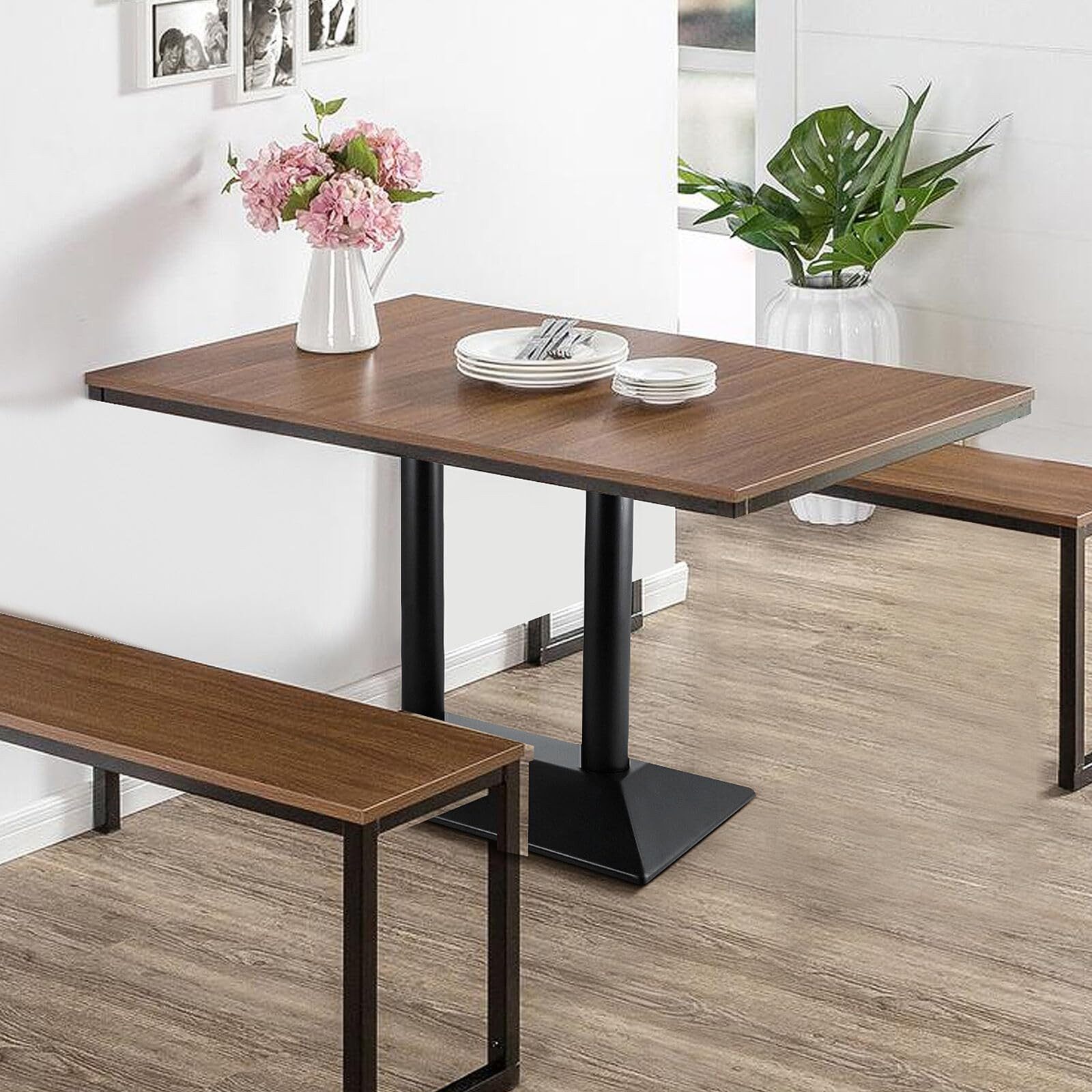 Youyijia Tischbein Tischbeine aus doppelten Stahlsäulen Bistrotisch für günstig online kaufen