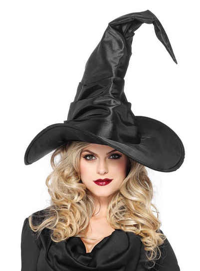 Leg Avenue Kostüm Knittriger Hexenhut, Schöner Hut für Hexen und Zauberinnen