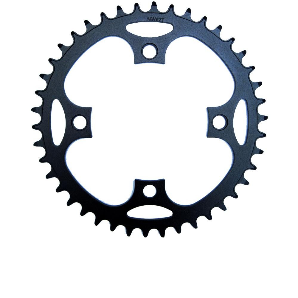 M-Wave Kettenschaltung M-Wave E-Bike Kettenblatt 1/2x3/32" Narrow Wide Alu 42z sz LK 104mm
