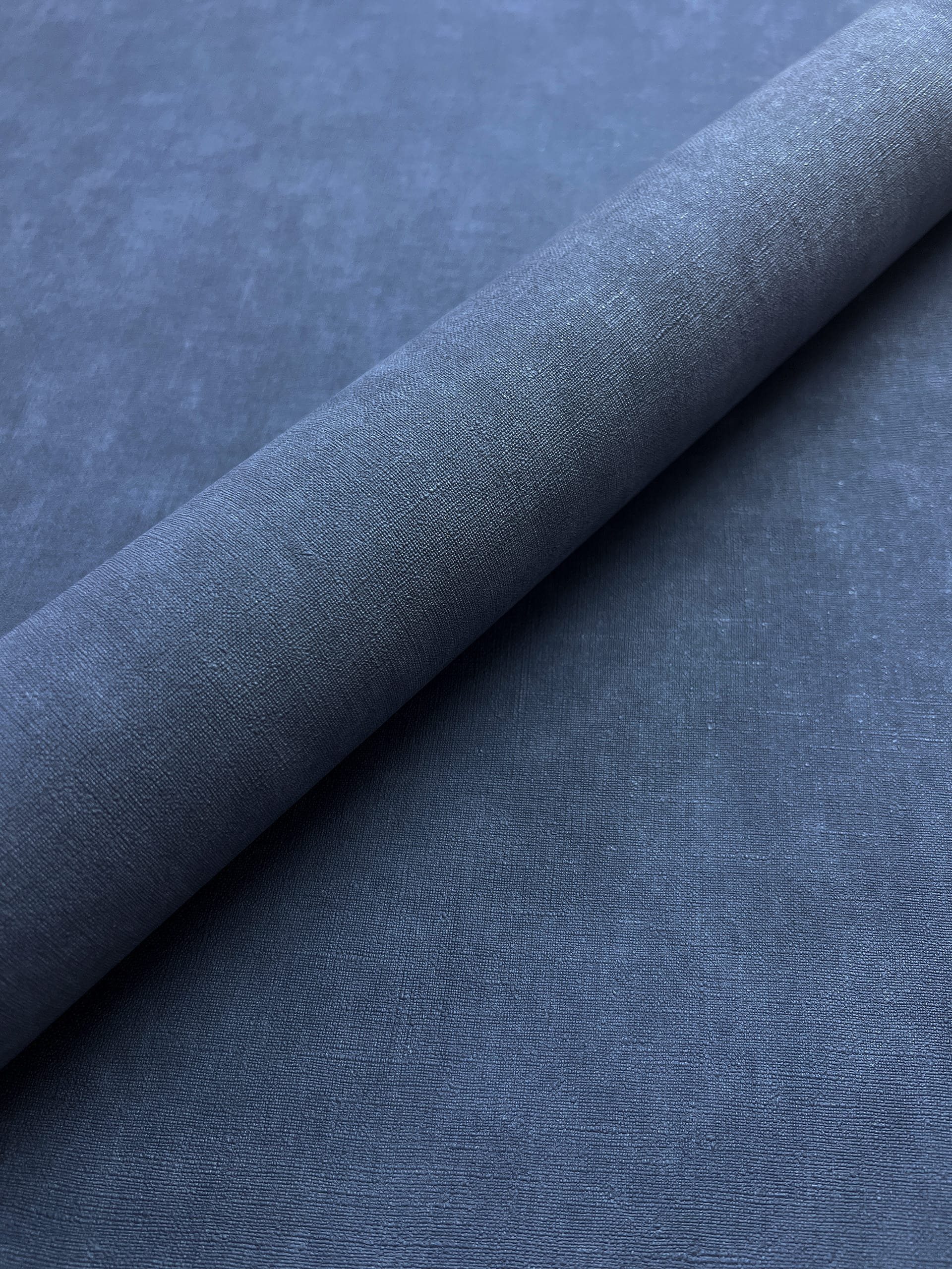 Newroom Vliestapete Paraiso Uni Dark Blue Tapete Universal Unifarbe,Struktu günstig online kaufen