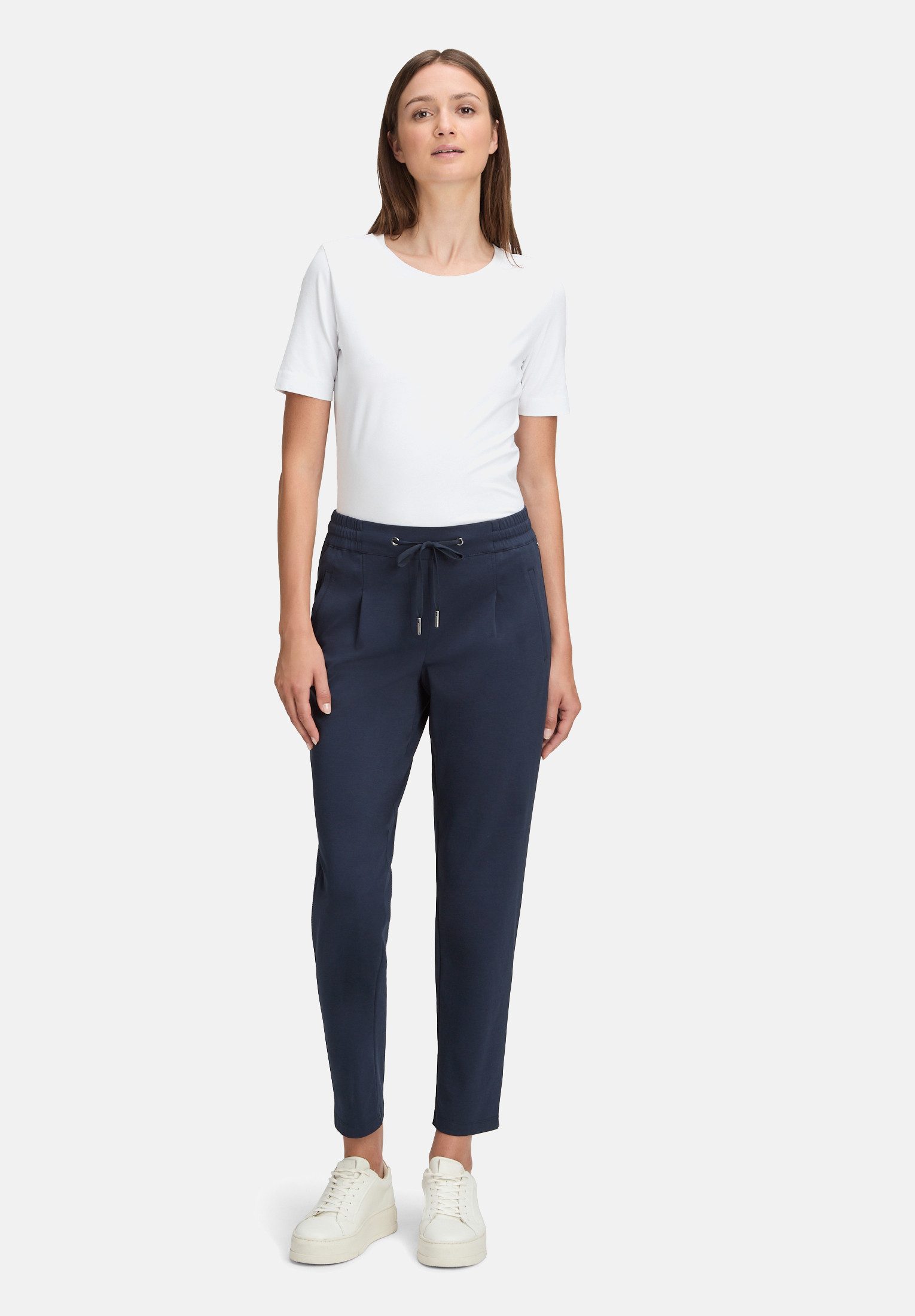 Betty&Co Stretch-Hose Damen mit Eingrifftaschen Material