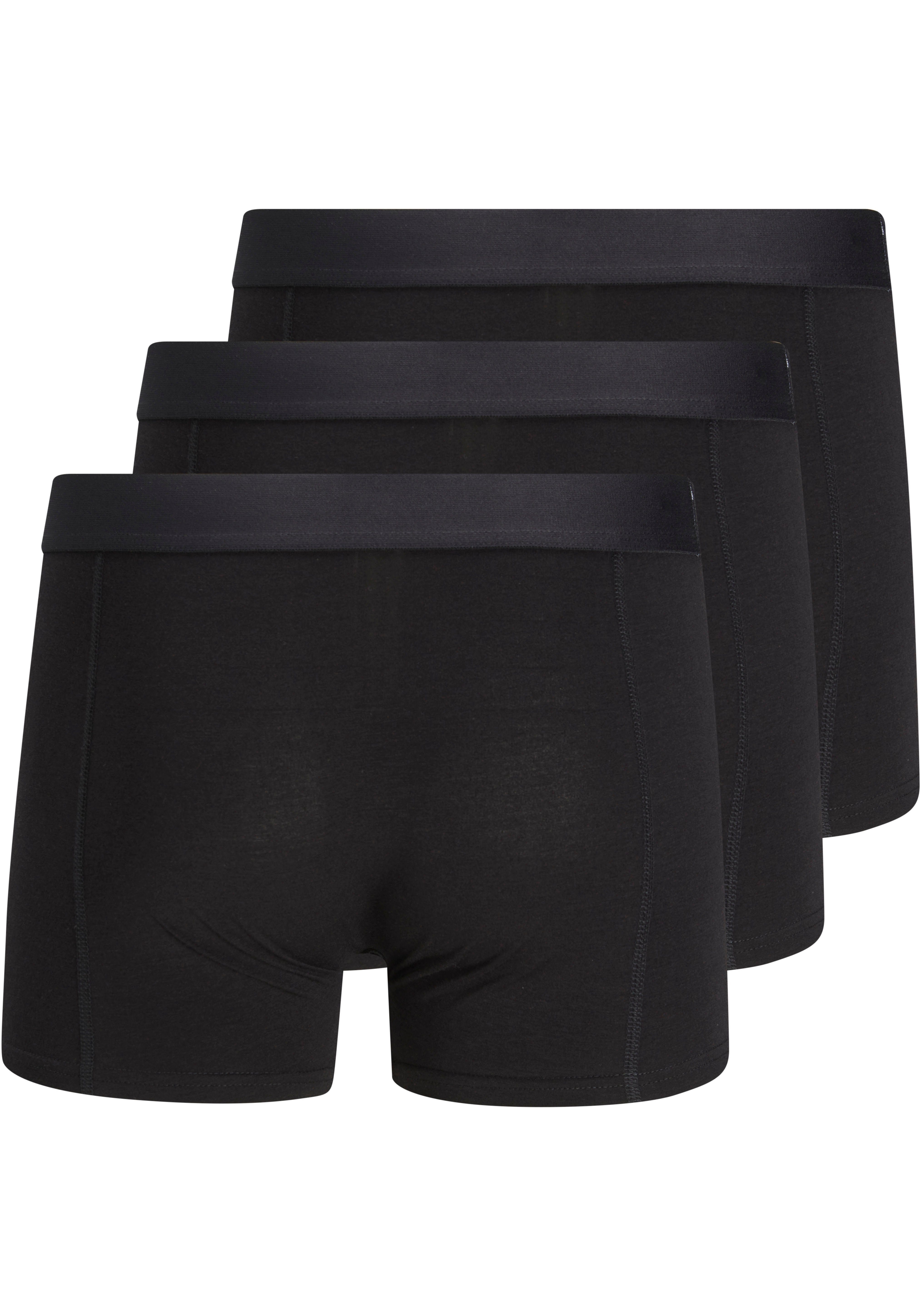 & NOOS 3-St) BAMBOO Black JACBASIC TRUNKS 3 Jones Jack PACK (Packung, Trunk