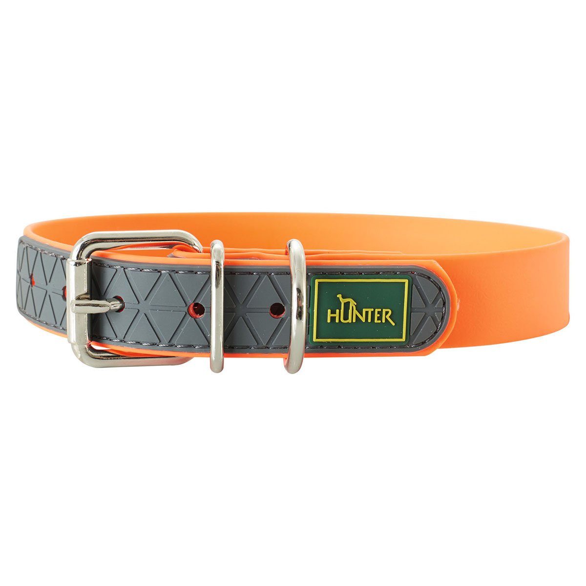 Hunter Tierbedarf Hunde-Halsband Halsband Convenience V2 neonorange