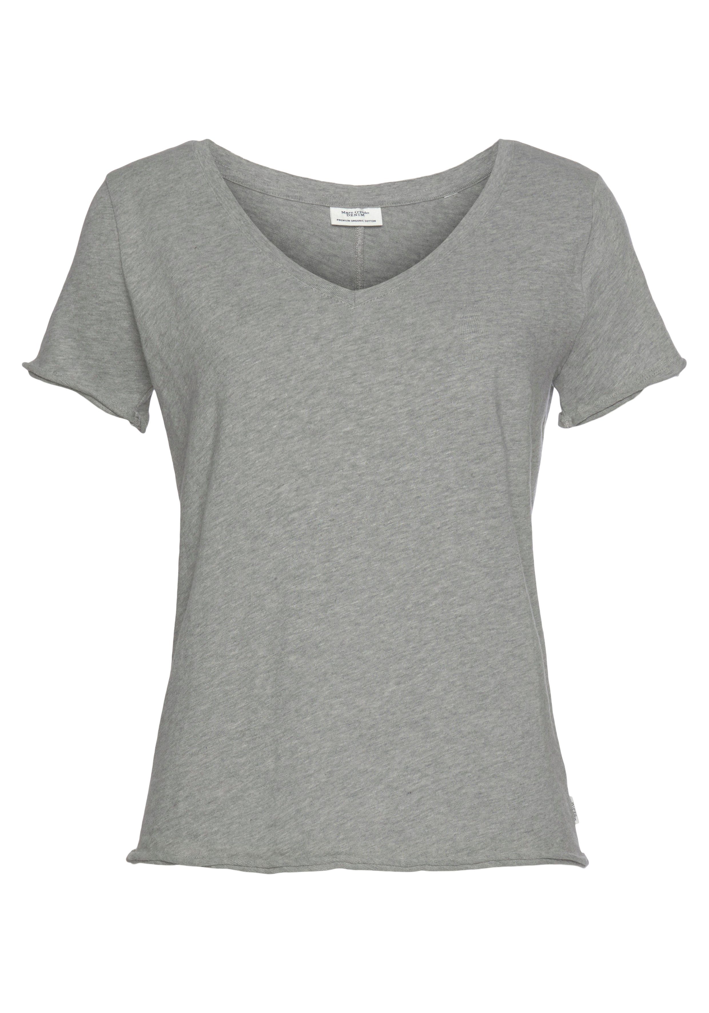 Marc O'Polo DENIM T-Shirt mit abgerundetem günstig online kaufen