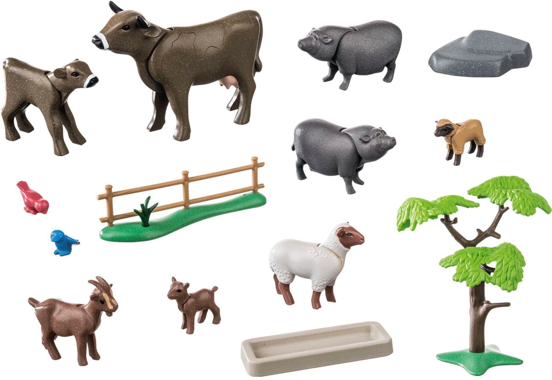 Playmobil® Bauernhoftiere (71307), Country Konstruktions-Spielset, (24 günstig online kaufen