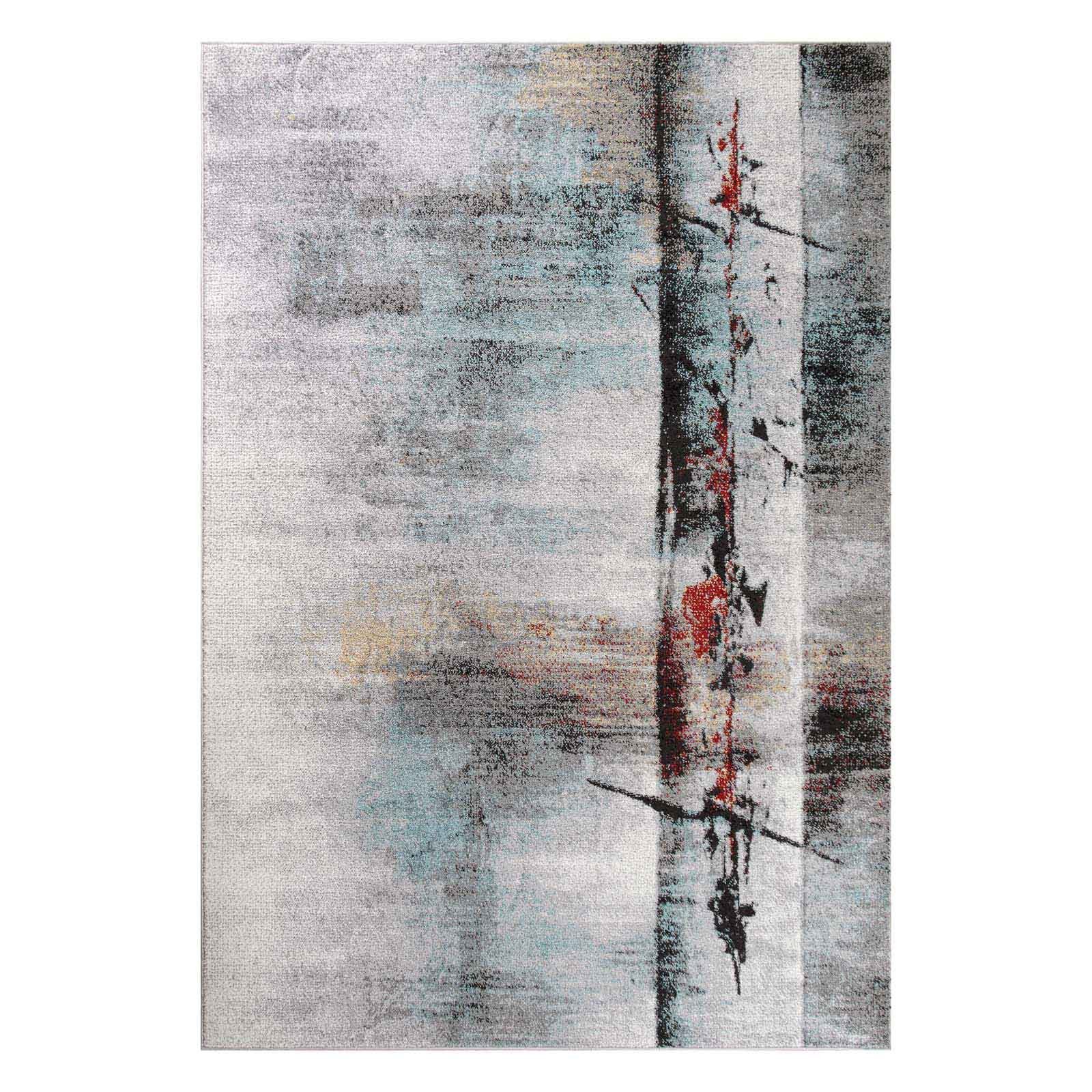 TaCa Home Teppich Designer Kurzflor Teppich Moderne Kunst, rechteckig, Höhe günstig online kaufen