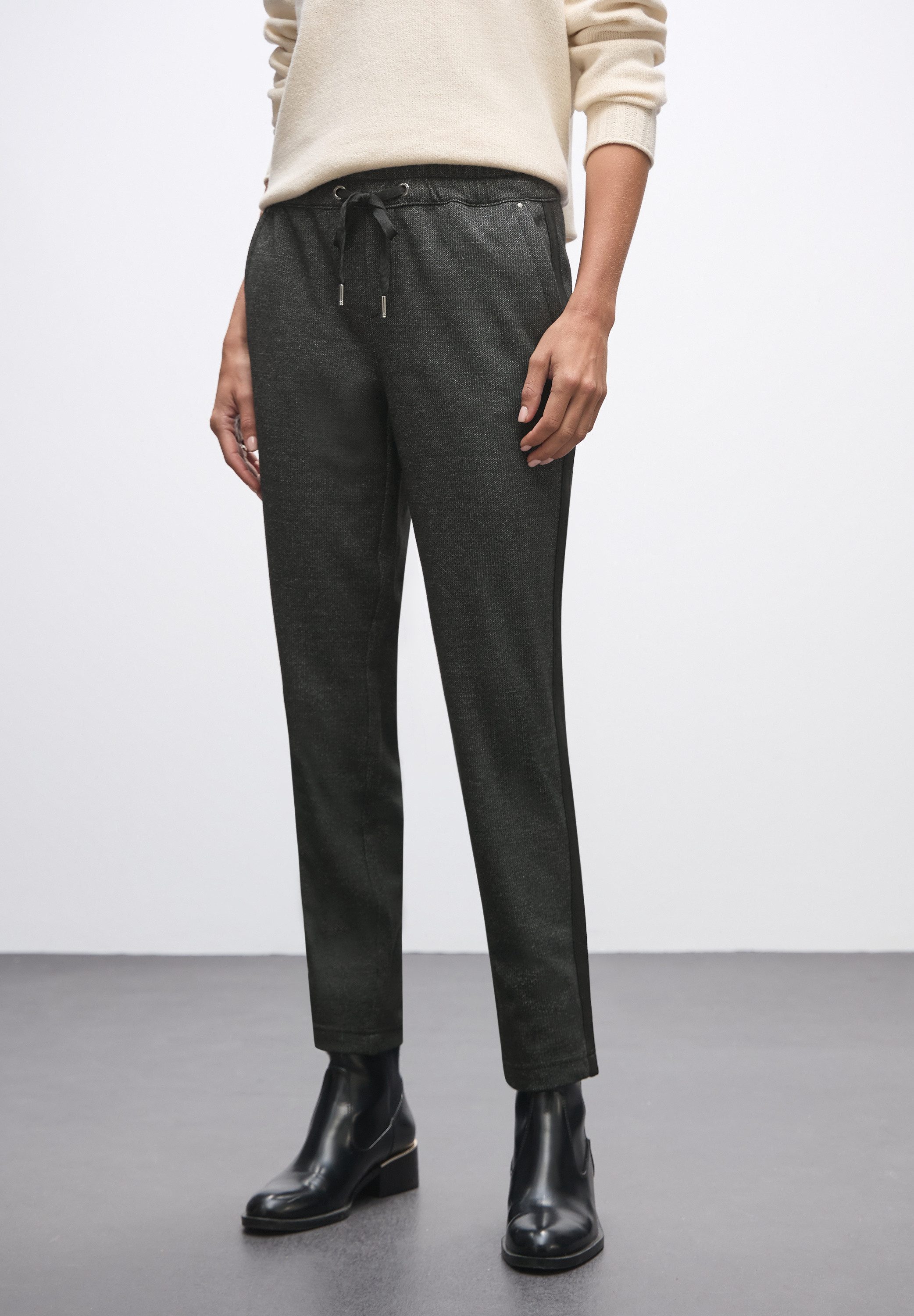 STREET ONE Jogger Pants mit Galonstreifen