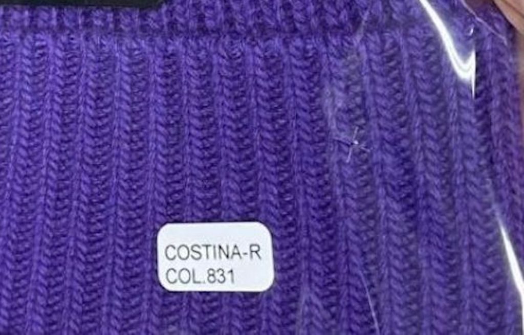 BZNA Strickmütze BZNA Wollmütze 10 % Kashmir - Mischung Rippstrickmütze gerippter Umschlag