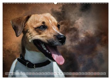 CALVENDO Wandkalender Jagdhunde im Portrait (Premium, hochwertiger DIN A2 Wandkalender 2023, Kunstdruck in Hochglanz)