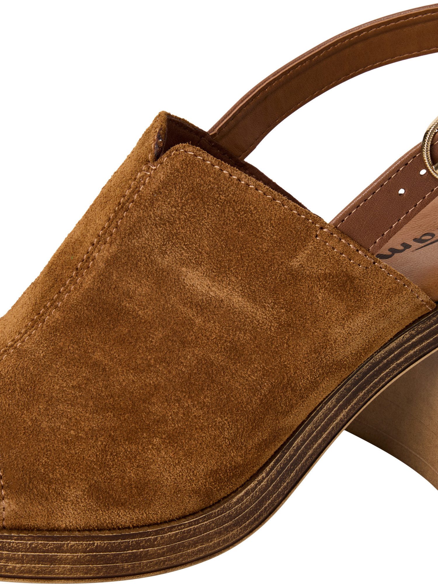 Tamaris TOUCH-IT aus Leder Blockabsatz 1-28304-44 Sandalette TOUCH-IT