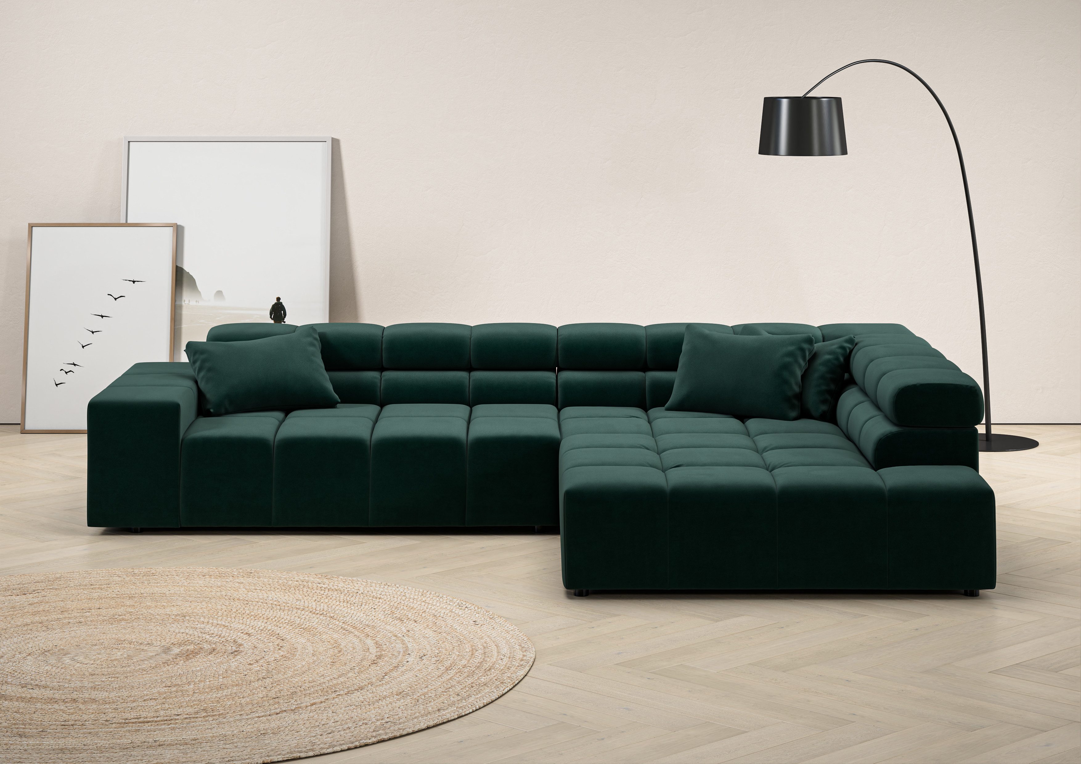 INOSIGN Ecksofa "Ancona incl. Kopfteilverstellung, OTTOs Choice, Breite 319 günstig online kaufen