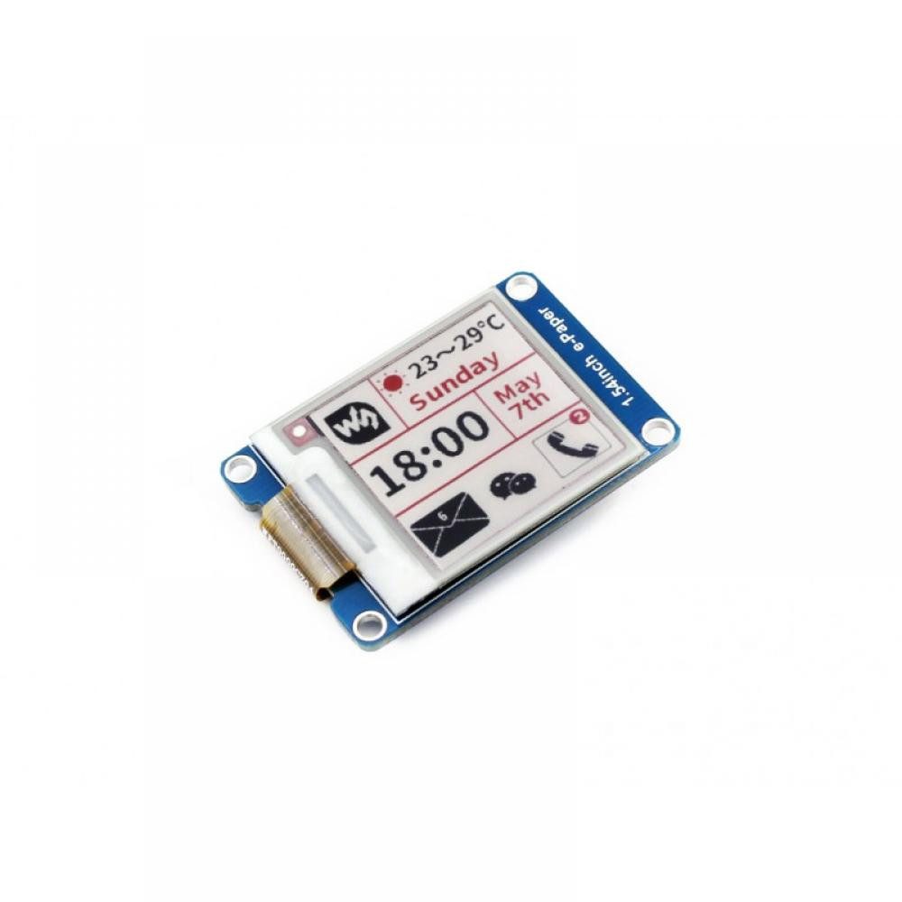 LED-Display 1.54 200×200 ePaper Display Modul mit SPI Interface, dreifarbig (rot