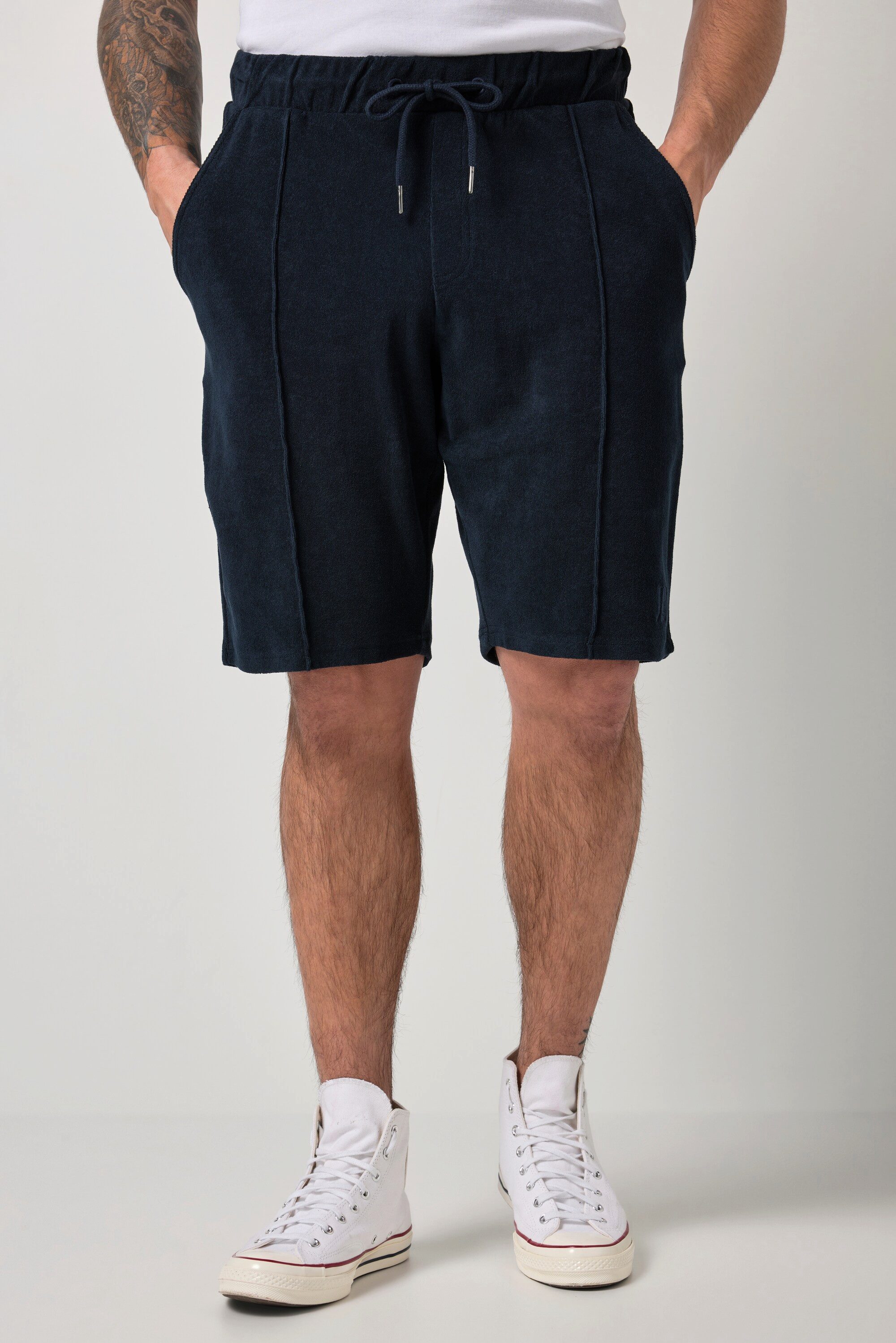 JP1880 Bermudas Bermuda Frottee Elastikbund bis 8 XL