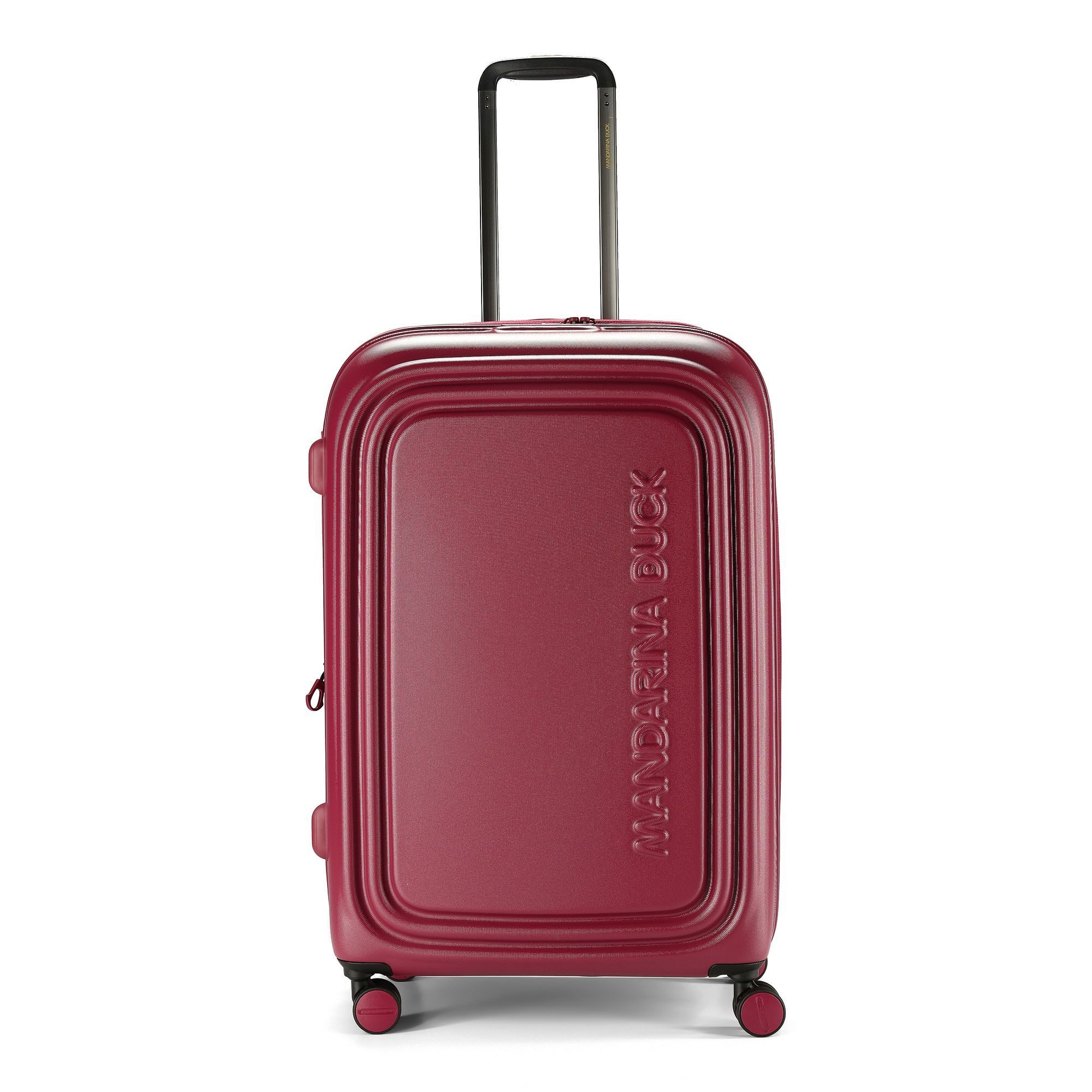 Mandarina Duck Hartschalen-Trolley Logoduck +, 4 Rollen, Polyester