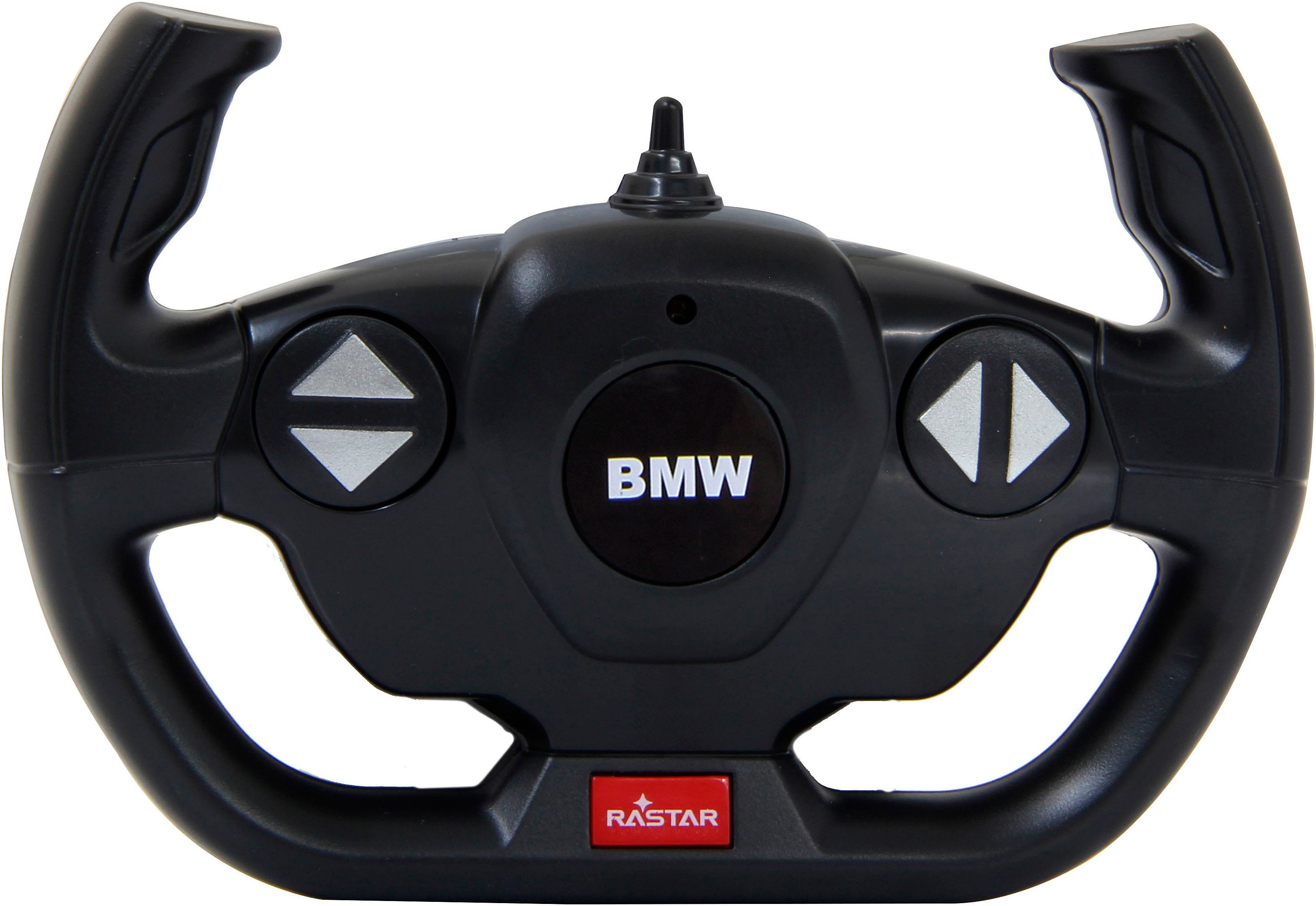 Jamara RC-Auto BMW 3.0 CSL 1:14 weiß 2,4GHz Tür manuell, im Maßstab 1:14, mit LED Beleuchtung