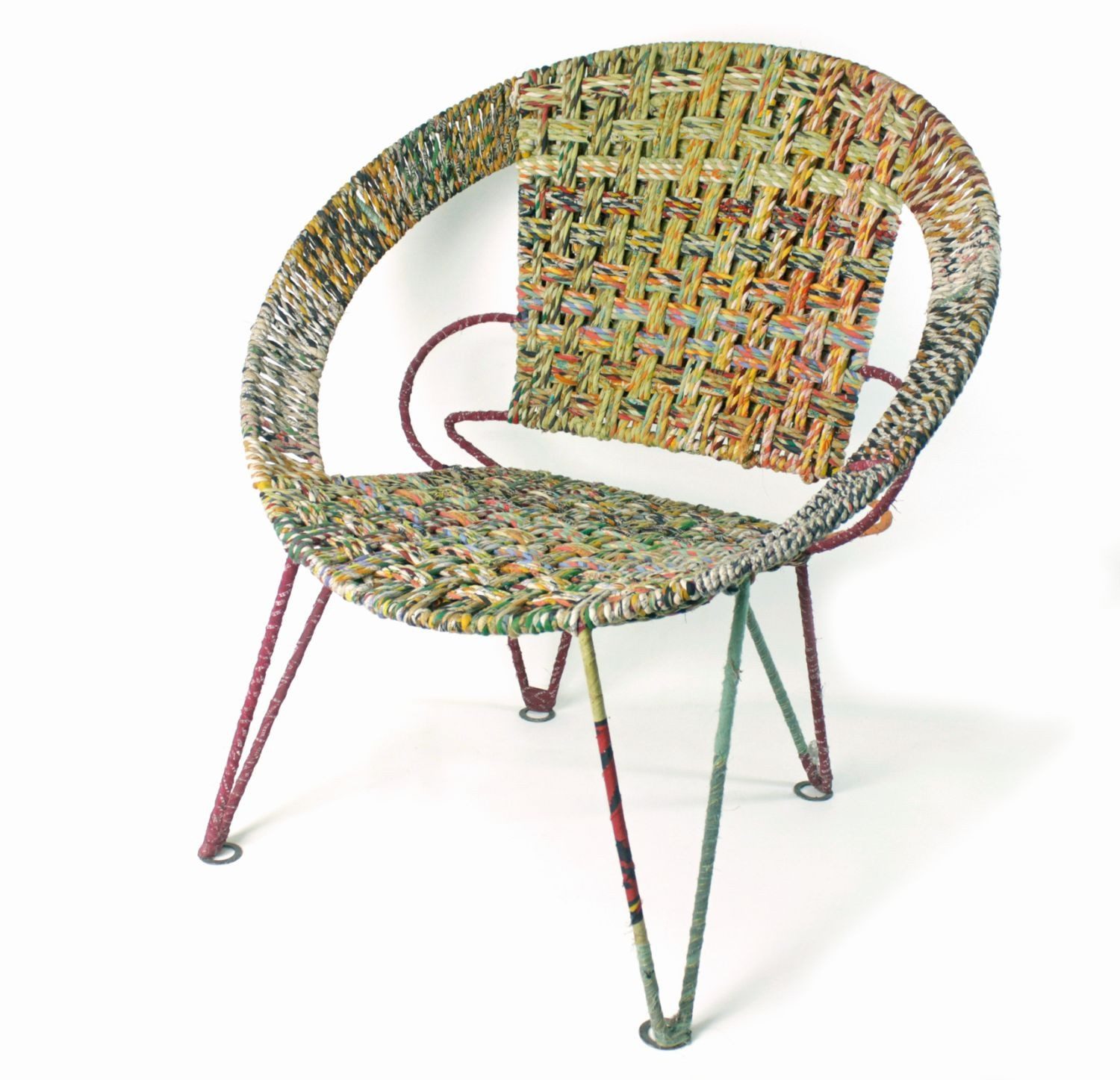 El Puente Kugelsessel Clubsessel, Handmade, Fair Trade