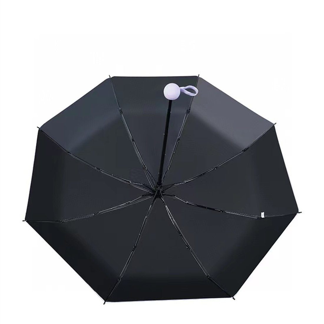 YOOdy~ Taschenregenschirm Taschenschirme für schützt Sonne Regen manual damen klein UV-Schutz vor und unterwegs Regenschirm, hellrosa small für sonnenschirm winzig leicht