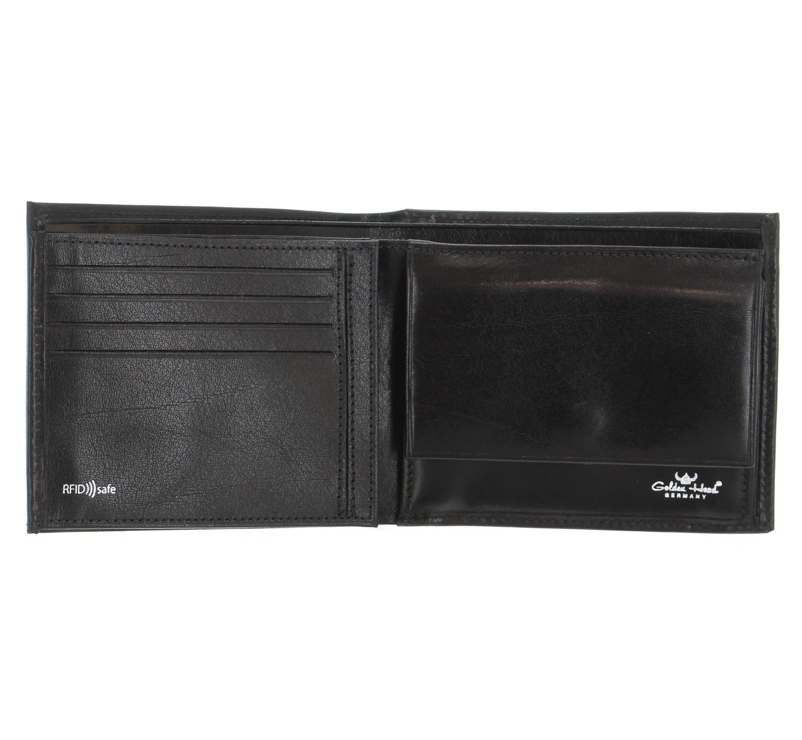 Golden Head Geldbörse Scheintasche 1427, aus echtem Rindsleder mit RFID-Blocker Schutz