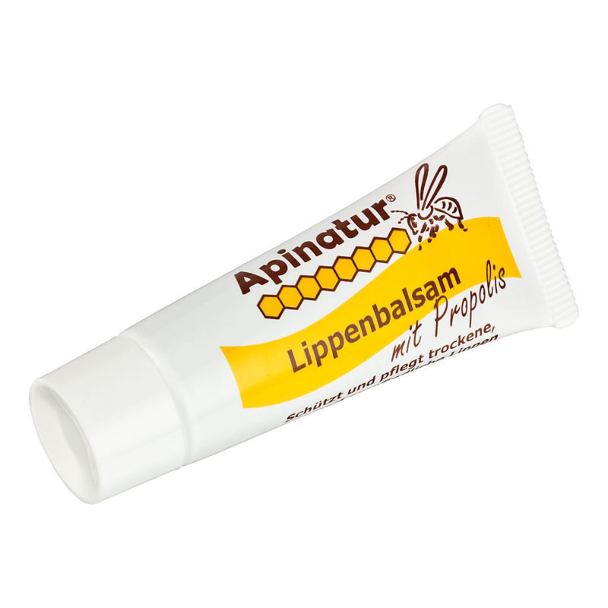 Apinatur Lippenbalsam Apinatur Lippenbalsam mit Propolis 10 ml Tube Lippenpflege beeswax, 1-tlg., Lippenpflegeprodukt mit Propolis