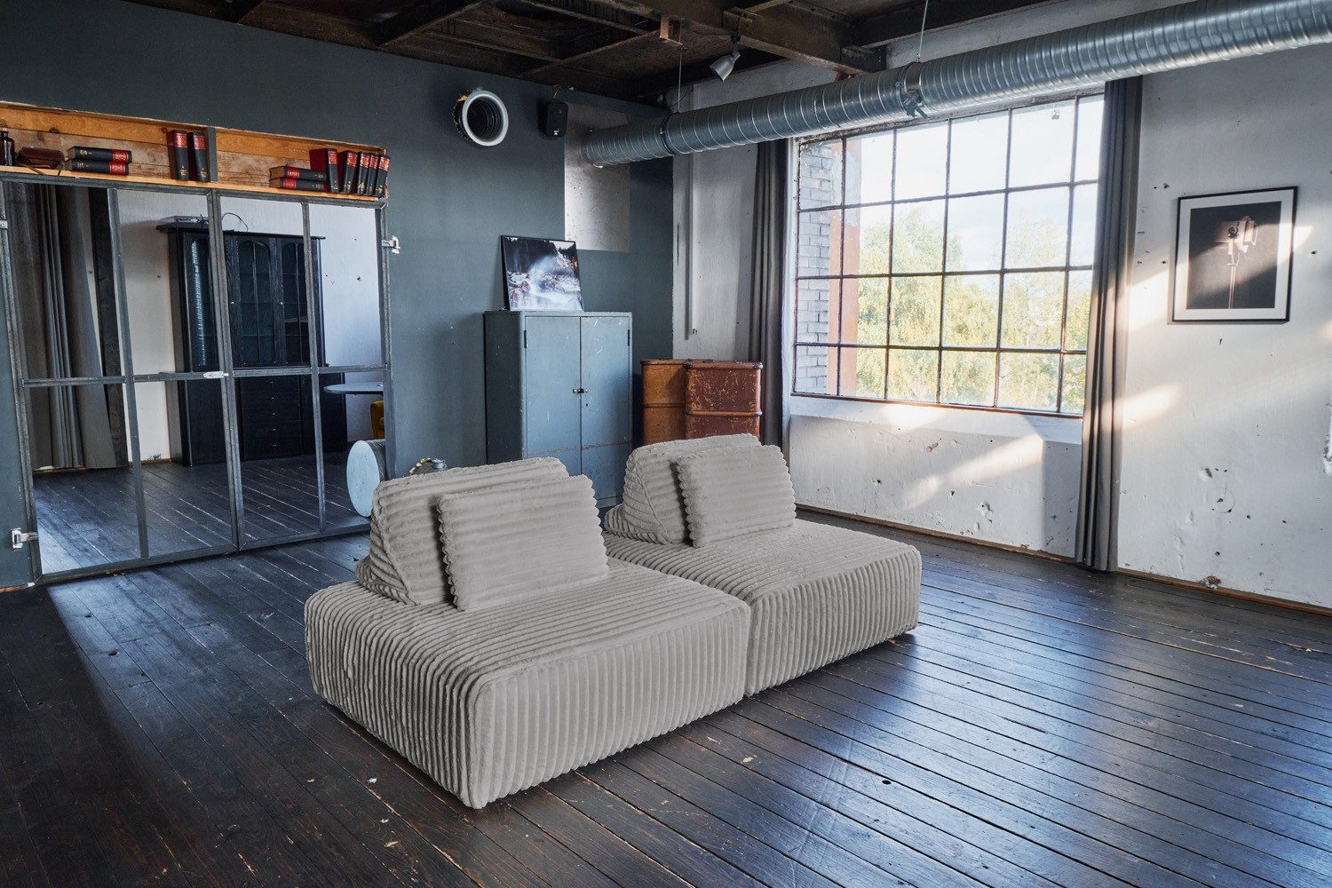 KAWOLA Sofa WIOLO SOFT Cord Sofa günstig online kaufen