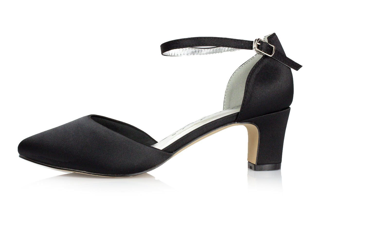 White Lady 700 Satin - Riemchen Pumps Slingpumps