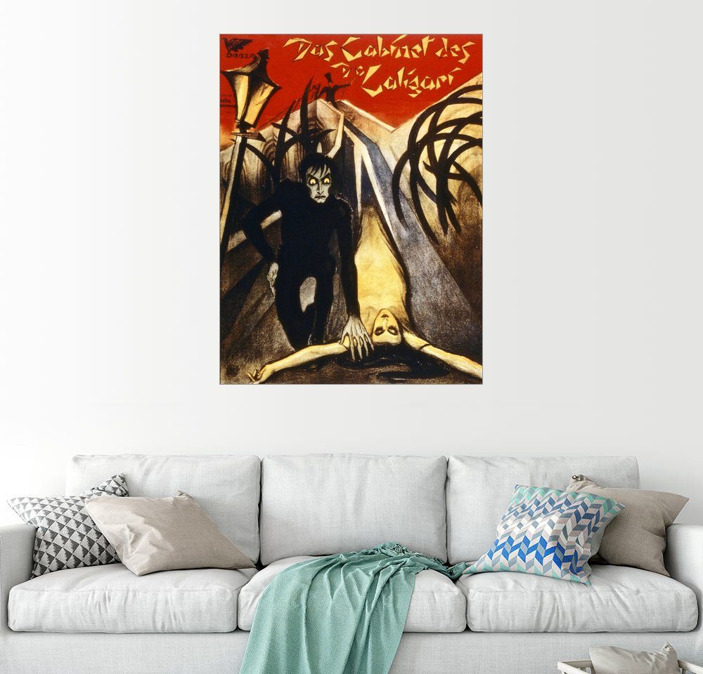 Posterlounge Wandbild, Premium-Poster Das Cabinet des Dr ...