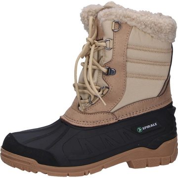 Spirale Nora Winterstiefel Tina braun gefüttert Gummistiefel