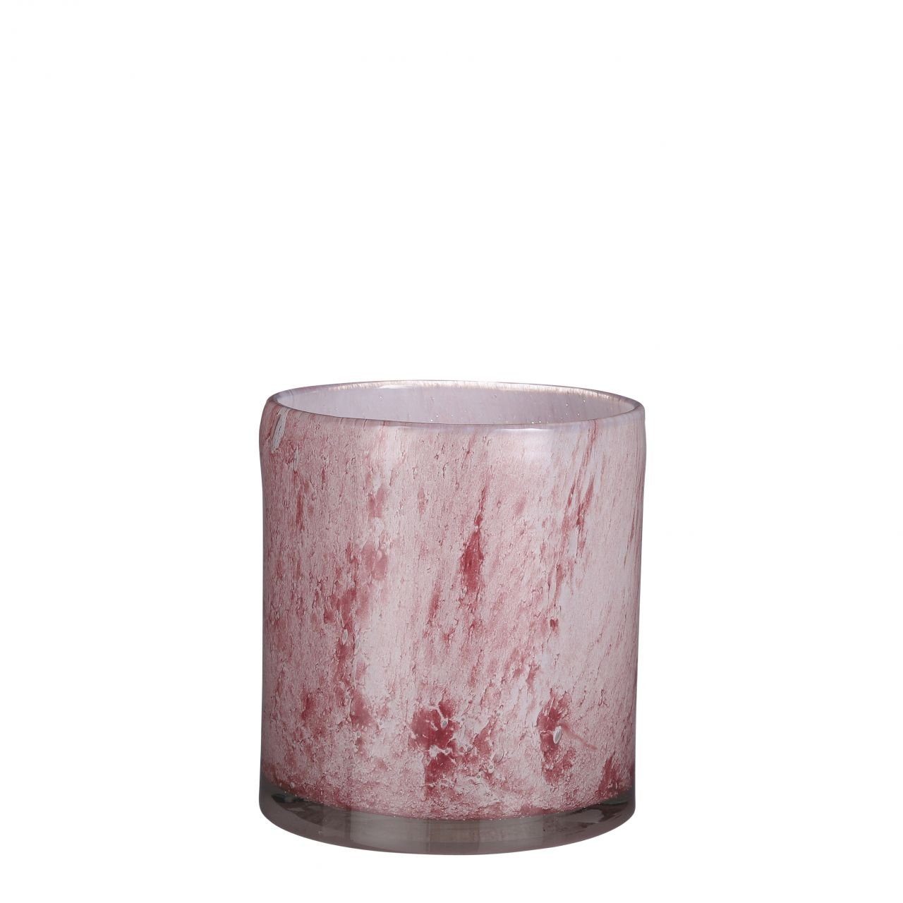 Mica Glas x Dekofigur 18,5 zylinder Mica Estelle Decorations Vase hellrosa,