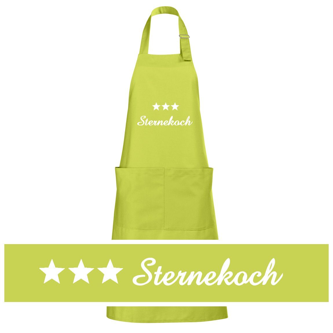 Schnoschi Kochschürze Hochwertige Küchenschürze mit drei günstig online kaufen