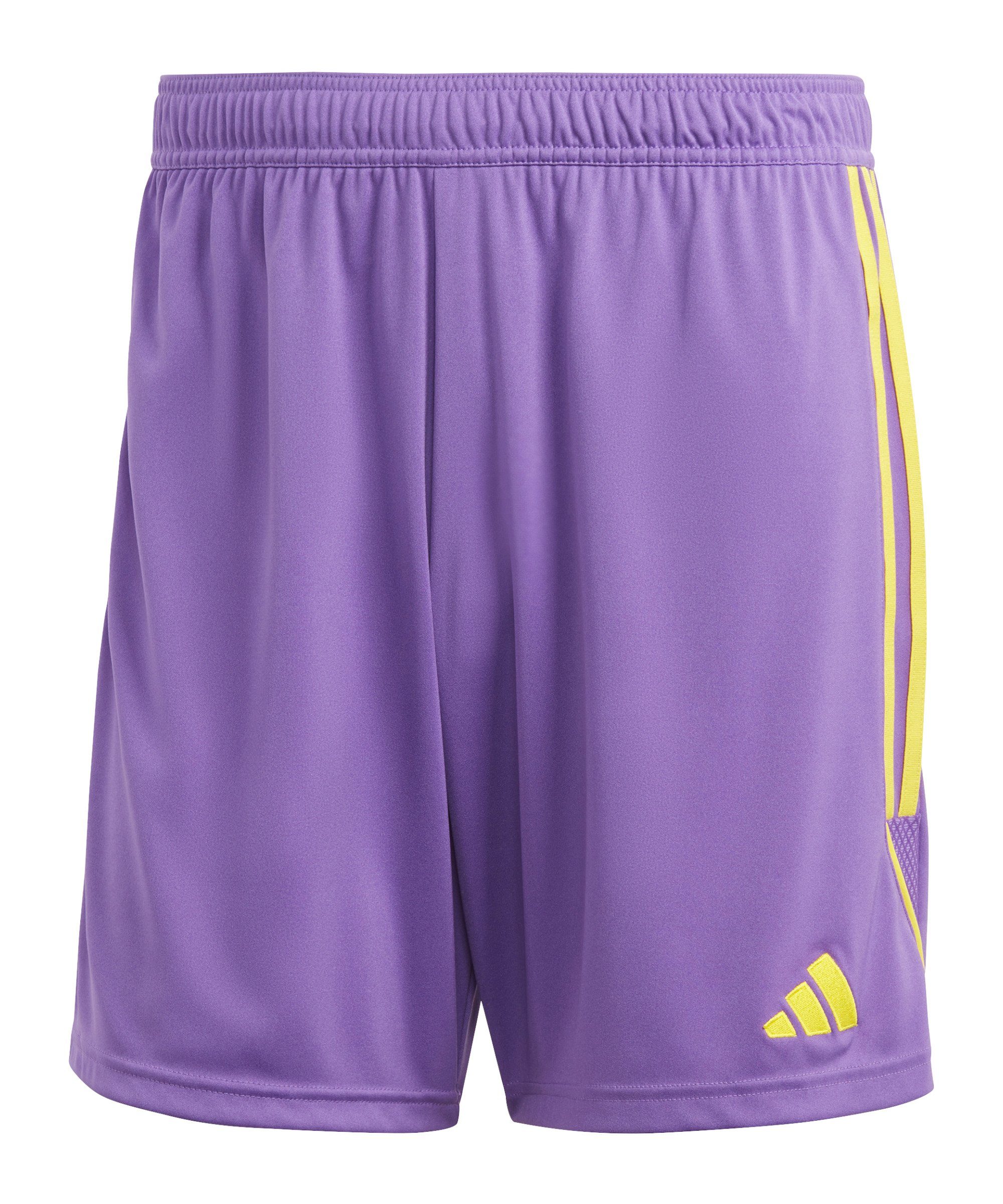 Tiro lilagelblila Sporthose Short adidas Performance 23