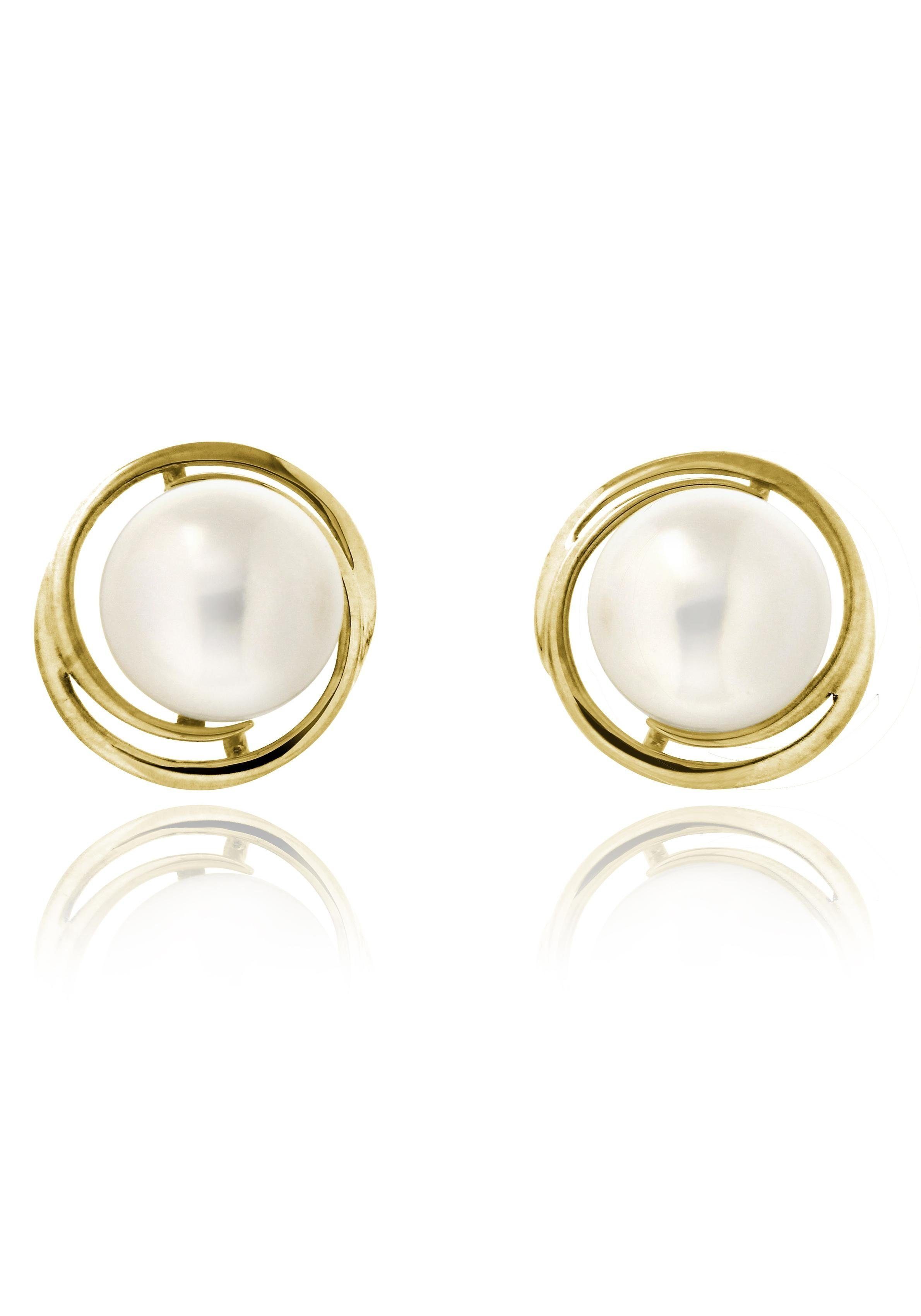 Paar Ohrstecker Schmuck Geschenk Gold 333 Ohrschmuck
