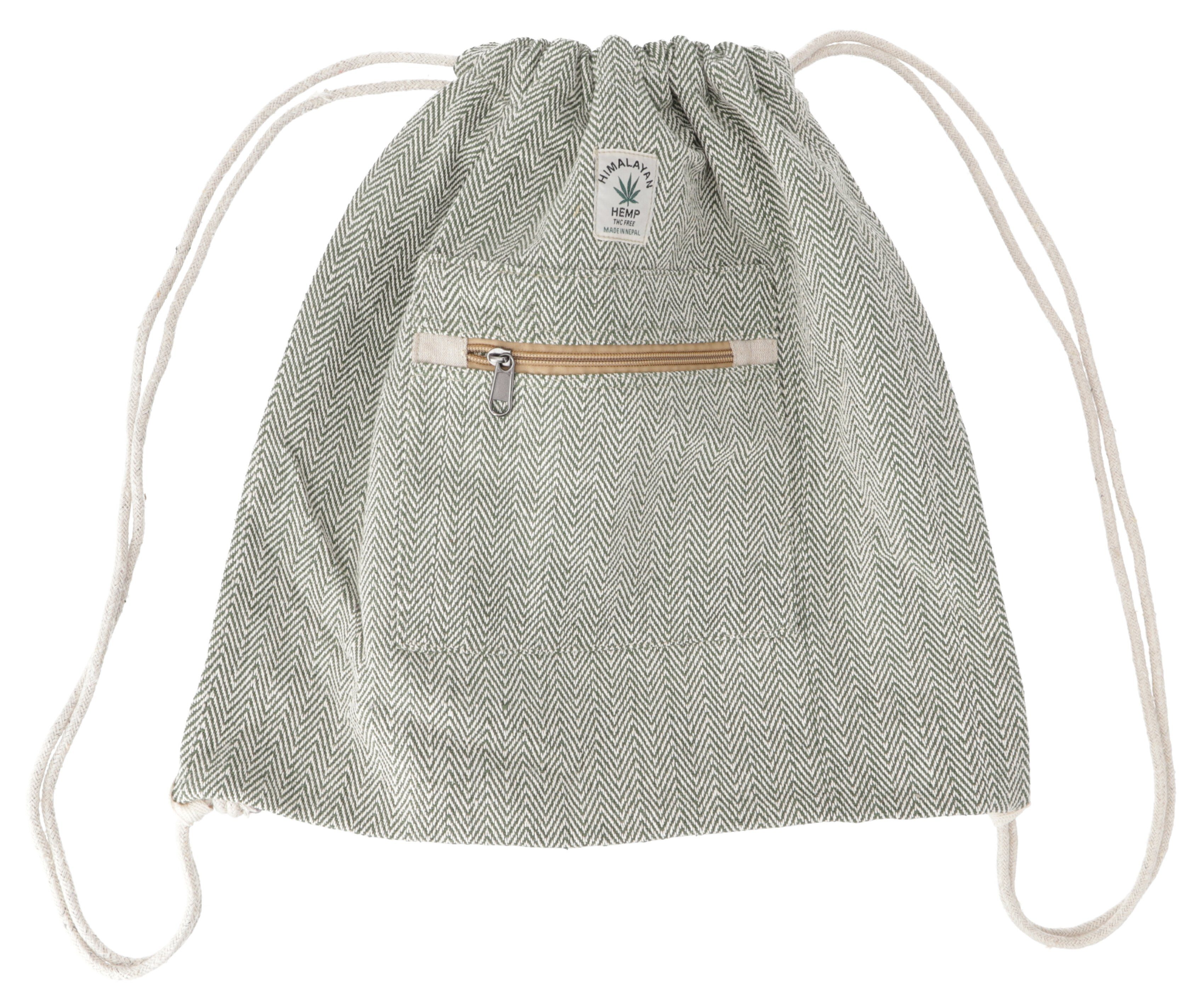 Guru-Shop Freizeitrucksack Ethno Hanf Rucksack mit Fischgrätenmuster,.. günstig online kaufen