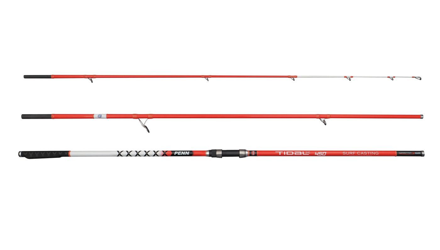 Brandungsrute Penn Tidal X 453 100-250g K-Solid Carbon Tip