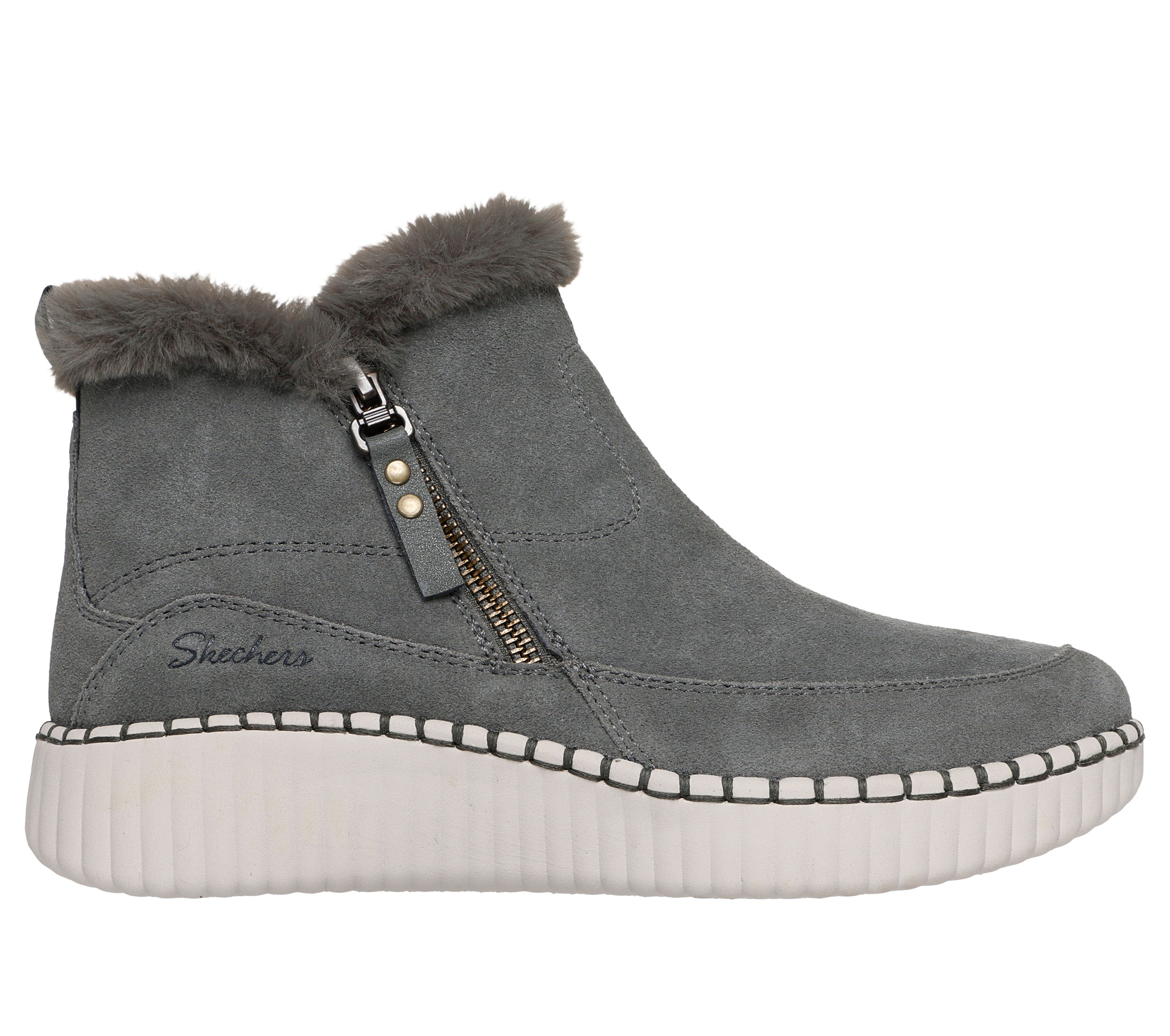 Skechers WILSHIRE BLVD-FRESH ZIP Winterboots Boots mit Reißverschluss – Bild 4 von 5