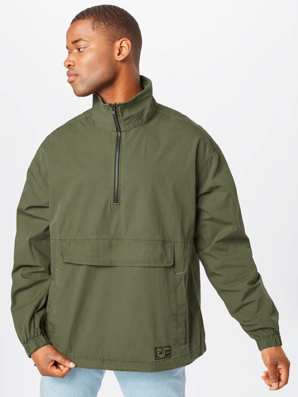 Mavi Anorak Jackets Basic Jacke Anorak HIGH Neck Shirt Hedge Green