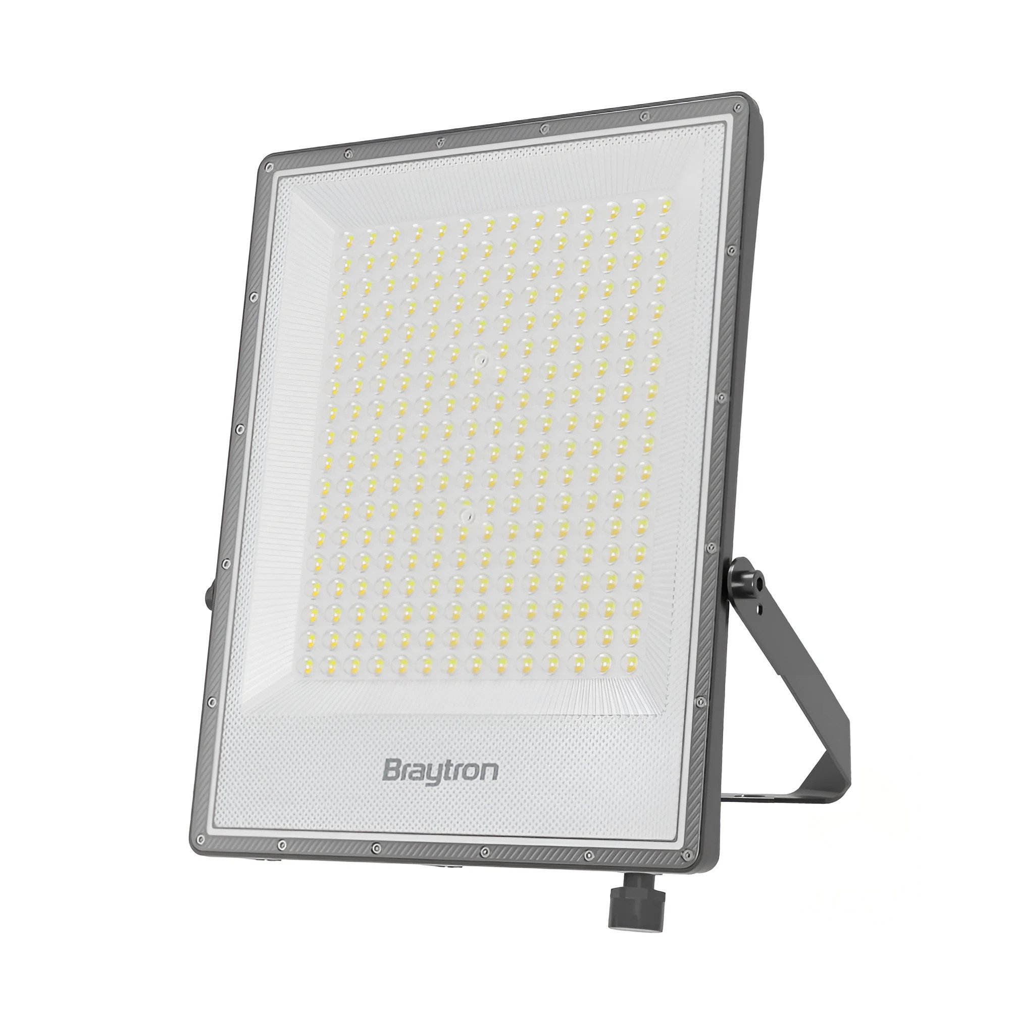 Braytron LED Außen-Wandleuchte LED Fluter Außenstrahler 300W 33000lm 3CCT IP65 Flutlicht wetterfest, LED fest integriert, Neutralweiß, Kaltweiß, Warmweiß, Energieeffizient, Wetterfest, 3 Lichtfarben (CCT)