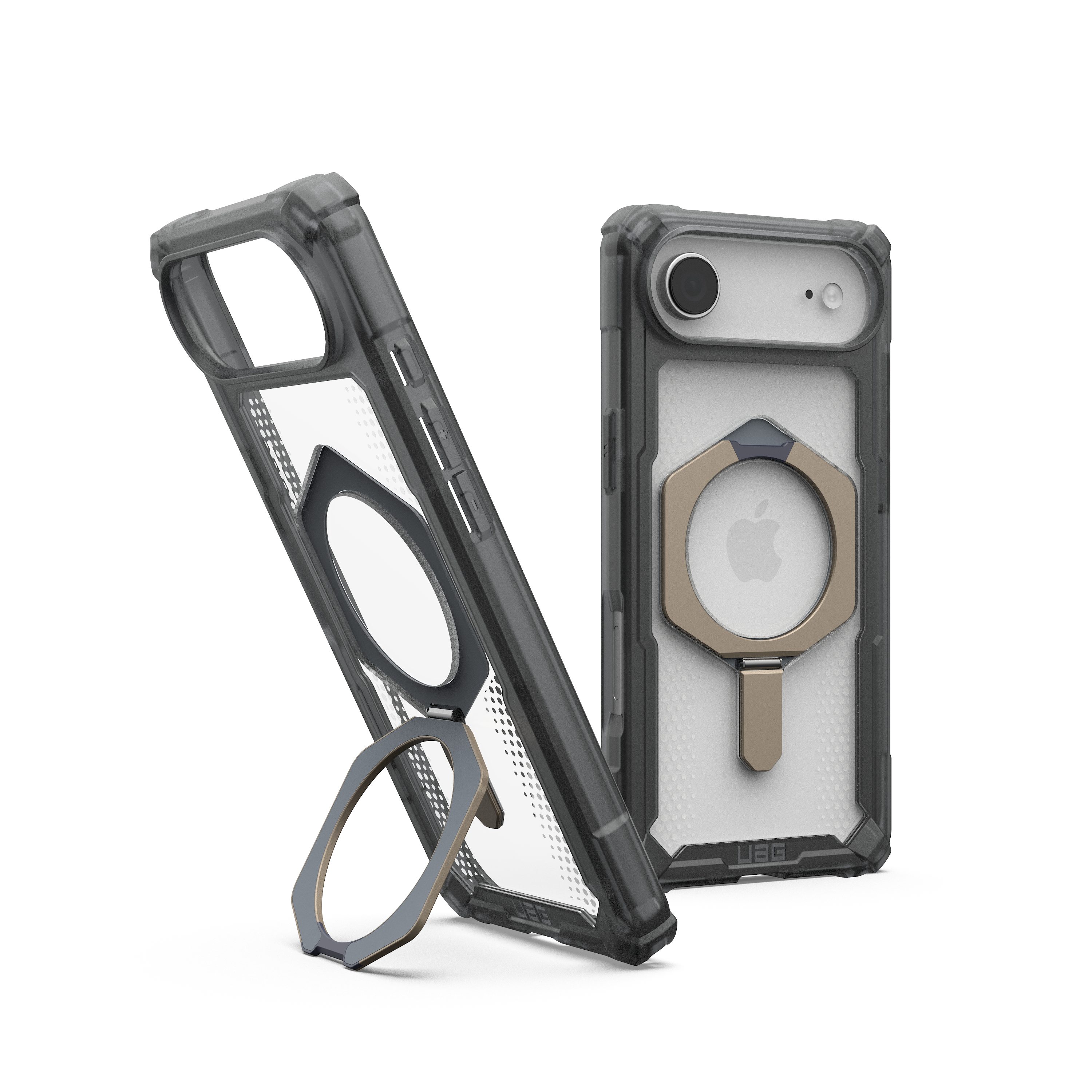 Urban Armor Gear Smartphone-Hülle Plasma XTE - iPhone Air Kickstand Hülle, [Aufstellbarer Kickstand, MagSafe Magnetring]