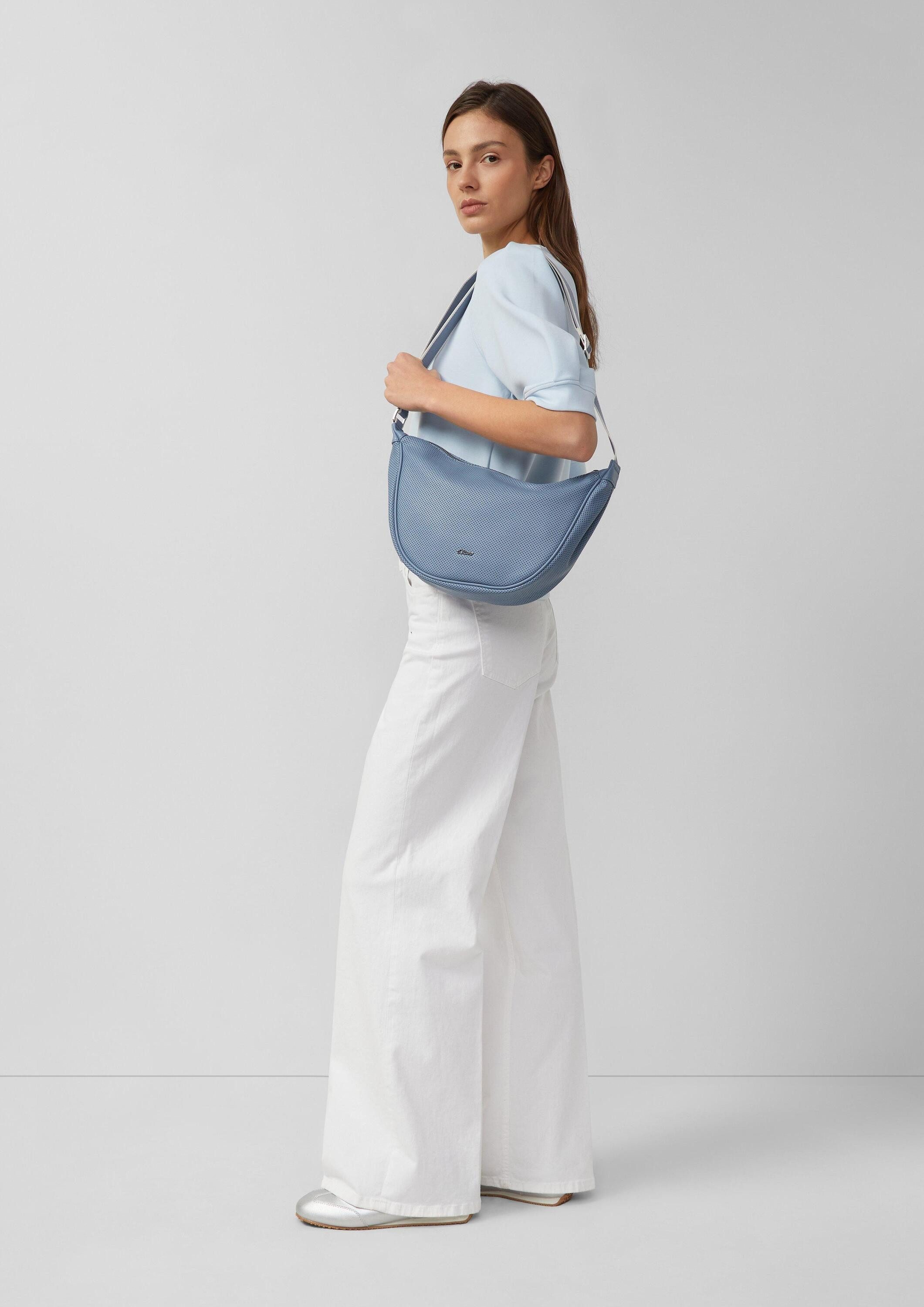 s.Oliver Umhängetasche Tasche, Crossbody-Bag in Leder-Optik mit längenverstellbarem Schultergurt