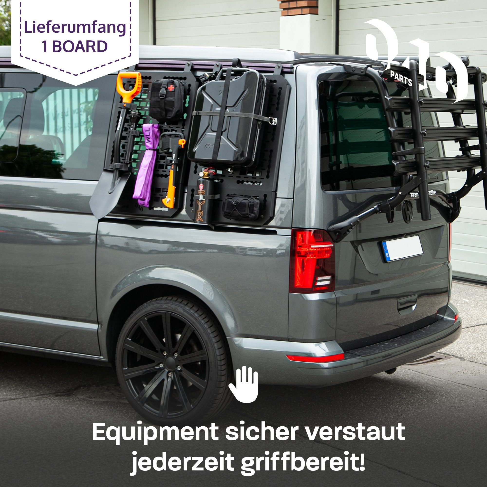 040 Parts Aufbewahrungs Netz für das Küchenfenster von VW T5 T6