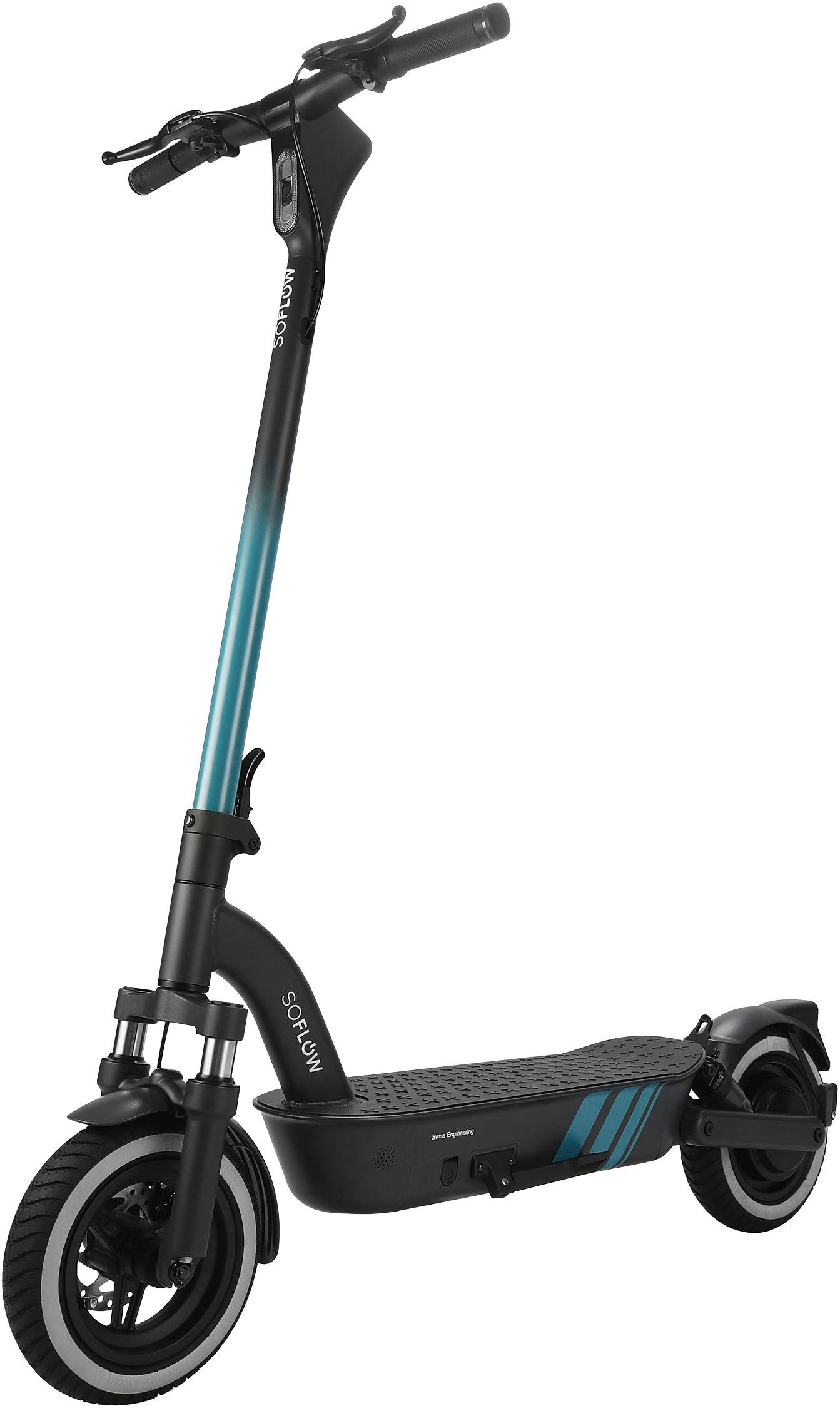 soflow E-Scooter SO4 PRO GT, 20 km/h, mit Straßenzulassung, ABE, Apple Find My, 100 km Reichweite, 10 Zoll