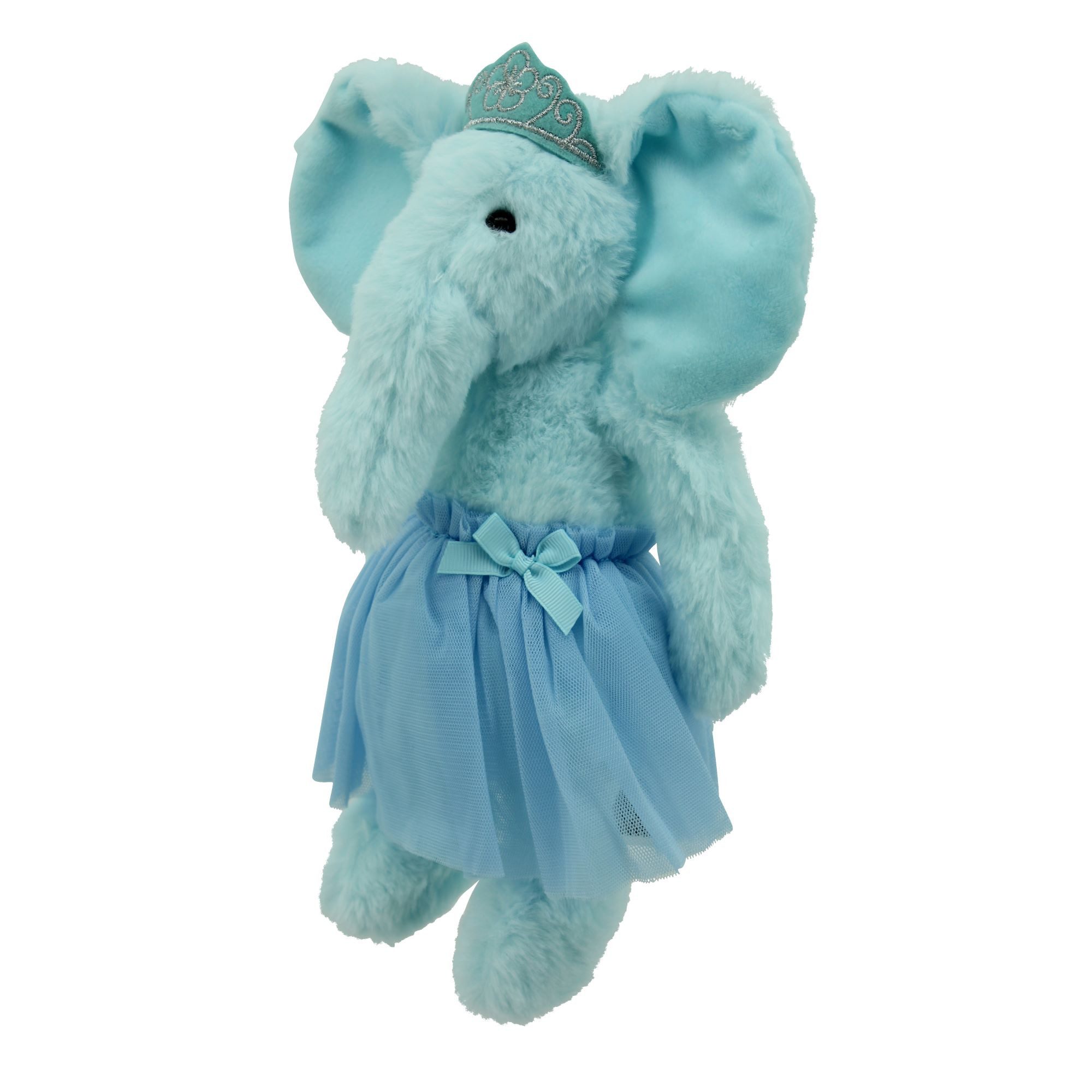 Sweety-Toys Kuscheltier Sweety Toys 13920 Elefant Stoffpuppe Ballerina 30 cm mit Krone