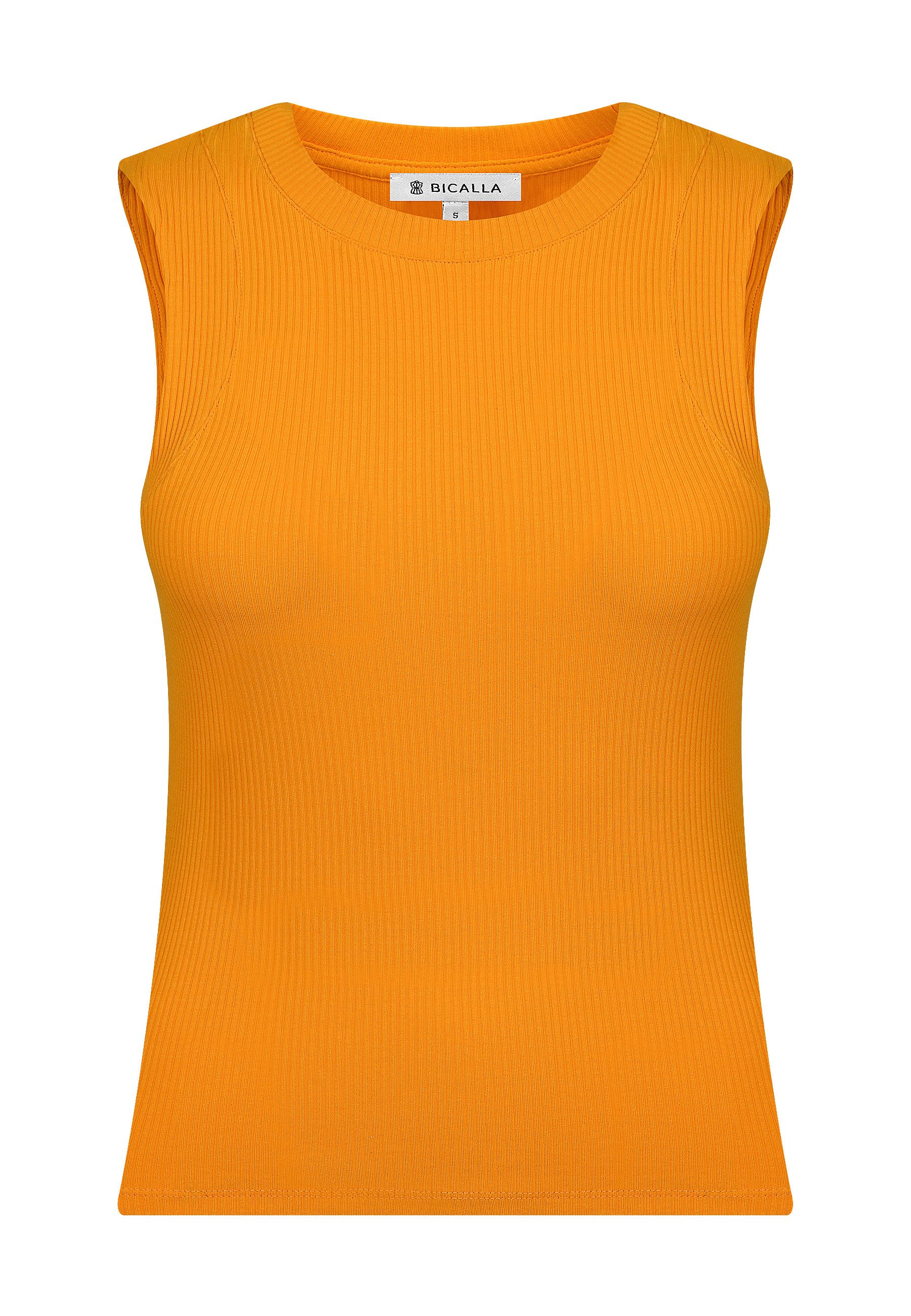 BICALLA T-Shirt Rip Top - 11/orange (1-tlg)